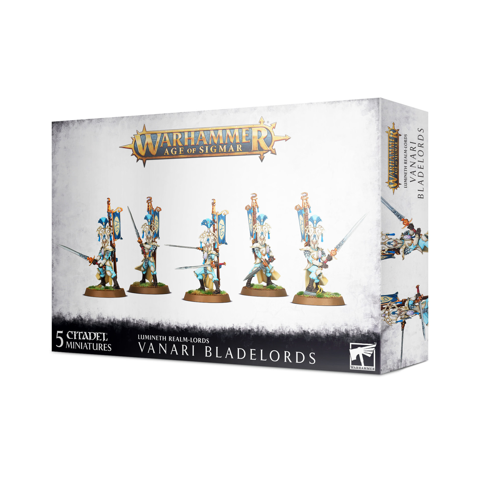 Warhammer Age of Sigmar: Lumineth Realm-Lords - Vanari Bladelords - Fair  Game