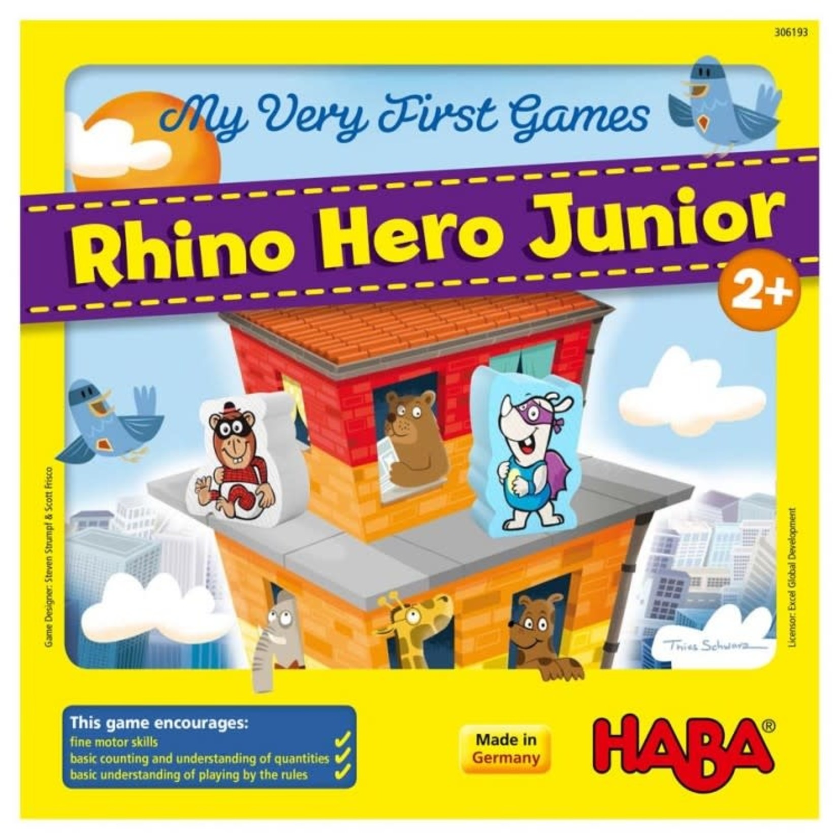 Haba My Very First Games: Rhino Hero Jr