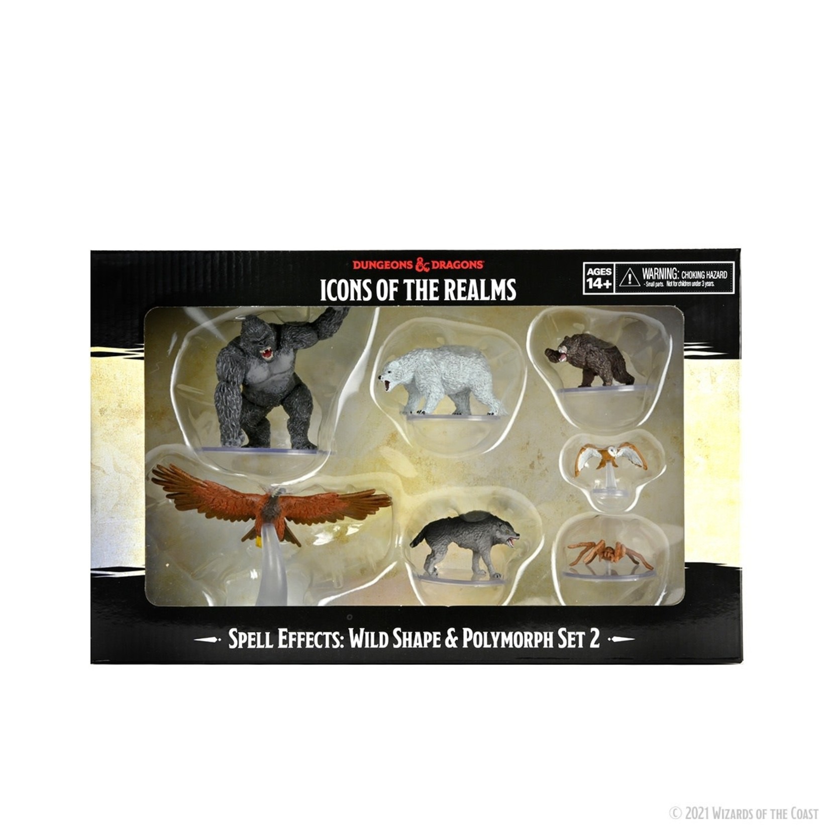 WizKids Dungeons & Dragons Icons of the Realms: Wild Shape & Polymorph Set 2