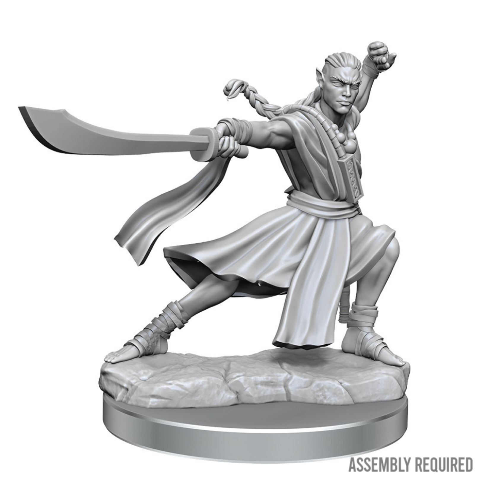 WizKids Wizkids Dungeons and Dragons Frameworks: Elf Monk Male W01