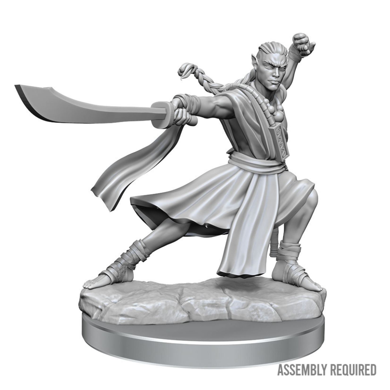 WizKids Wizkids Dungeons & Dragons Frameworks: Elf Monk Male W01