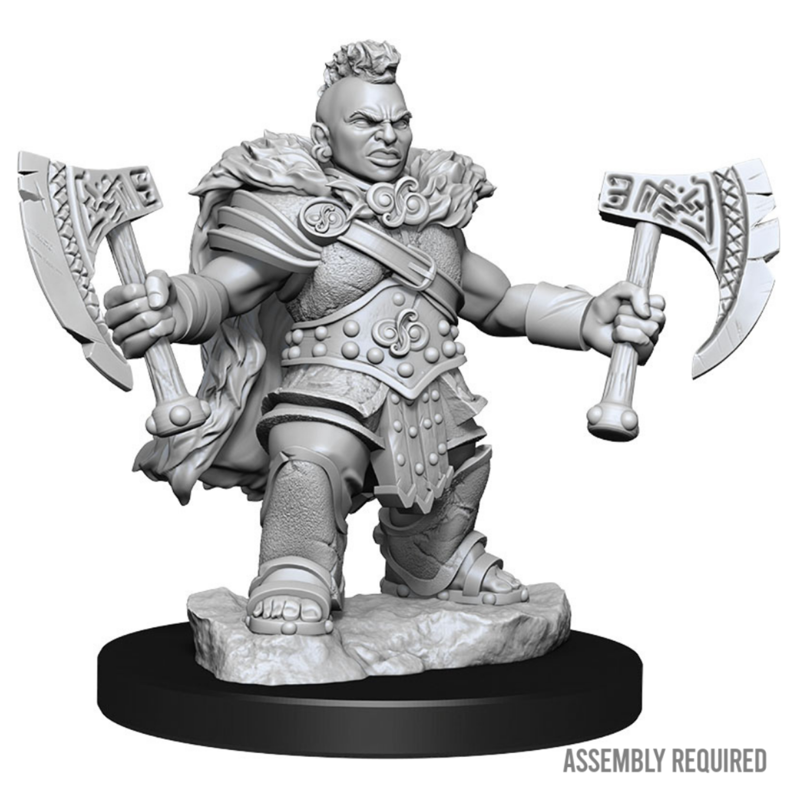 WizKids Wizkids Dungeons & Dragons Frameworks: Dwarf Barbarian Female W01