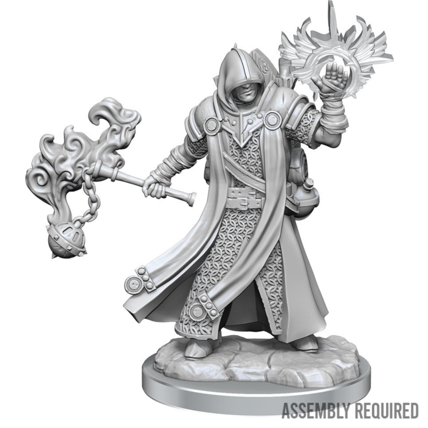 WizKids Wizkids Dungeons and Dragons Frameworks: Human Cleric Male W01
