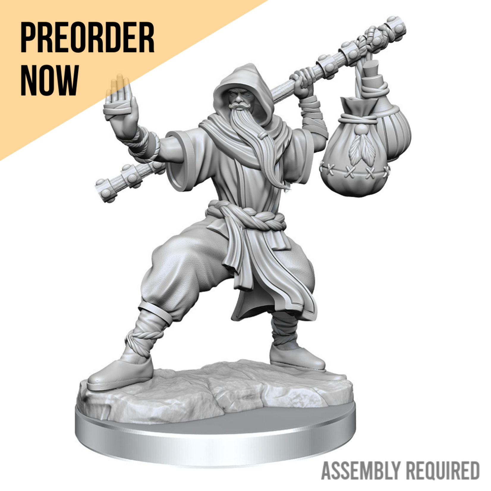WizKids Wizkids Dungeons & Dragons Frameworks: Human Monk Male W01