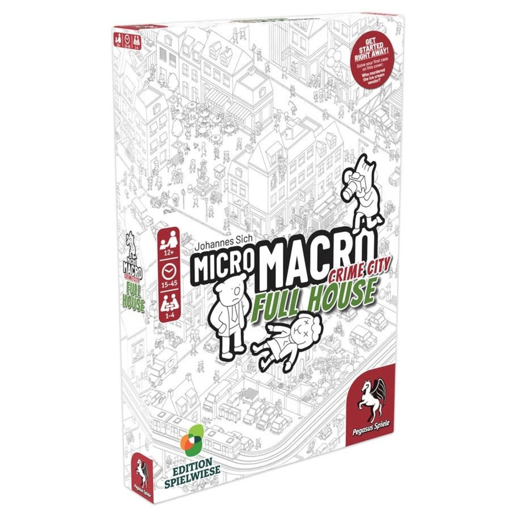 MicroMacro: A Cidade do Crime - Full House Jogos de Tabuleiro