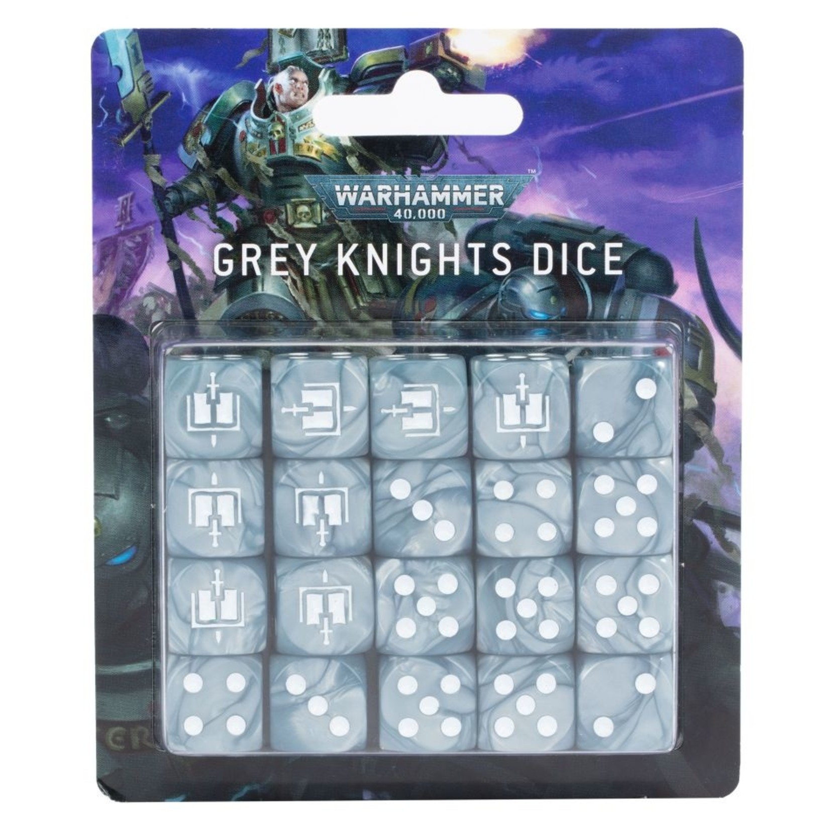 Games Workshop Warhammer 40k: Grey Knights - Dice