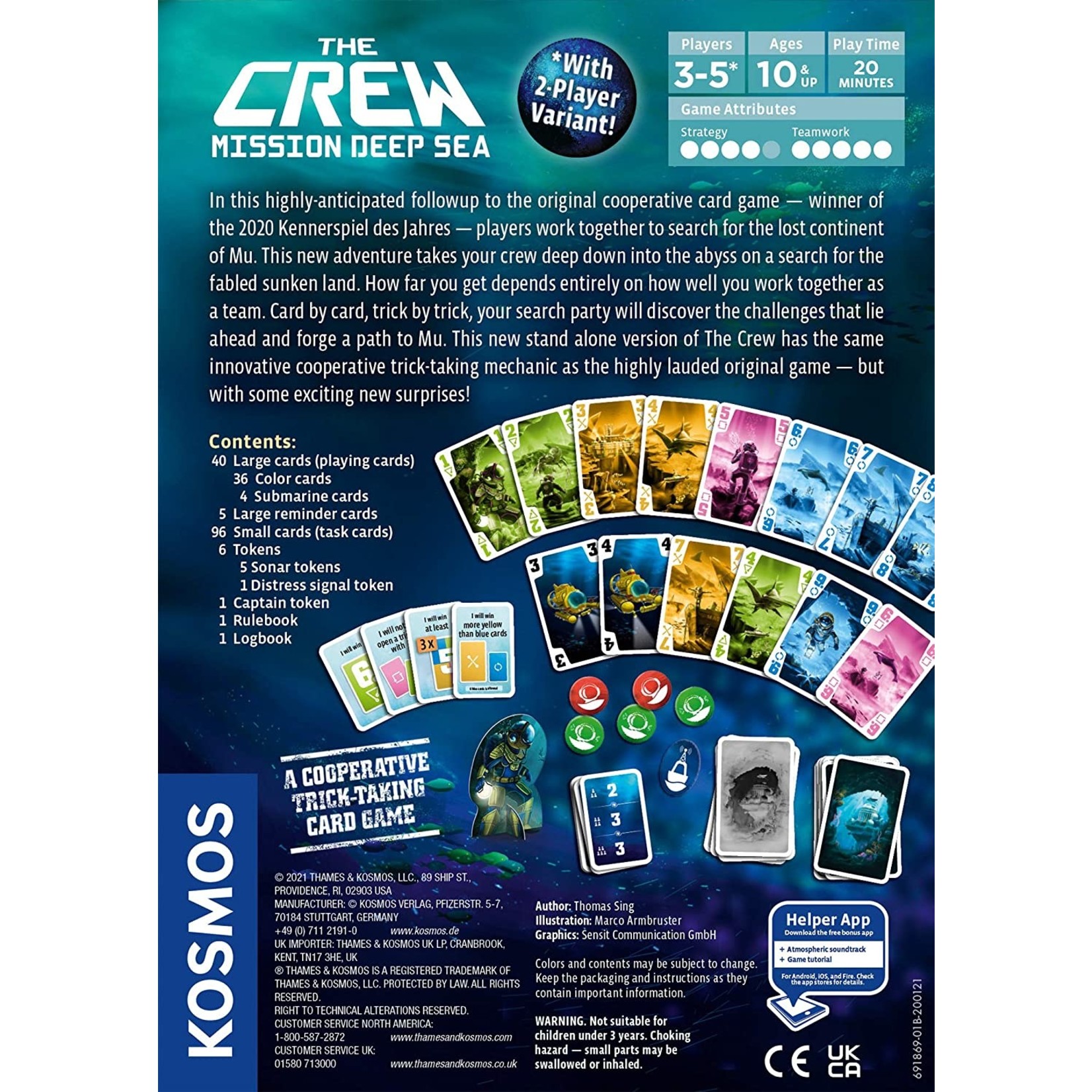 Thames Kosmos The Crew: Mission Deep Sea