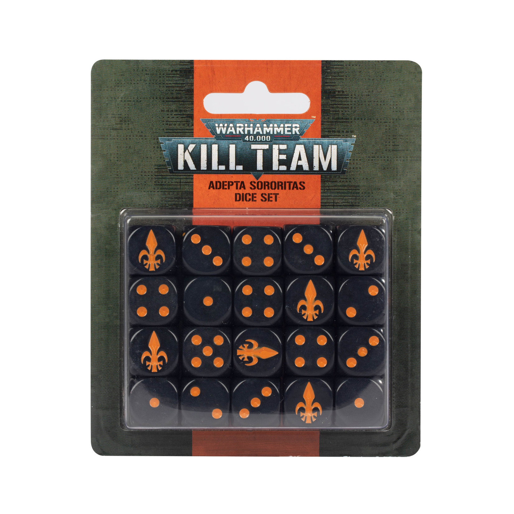 Games Workshop Warhammer 40k: Kill Team - Adepta Sororitas Dice Set