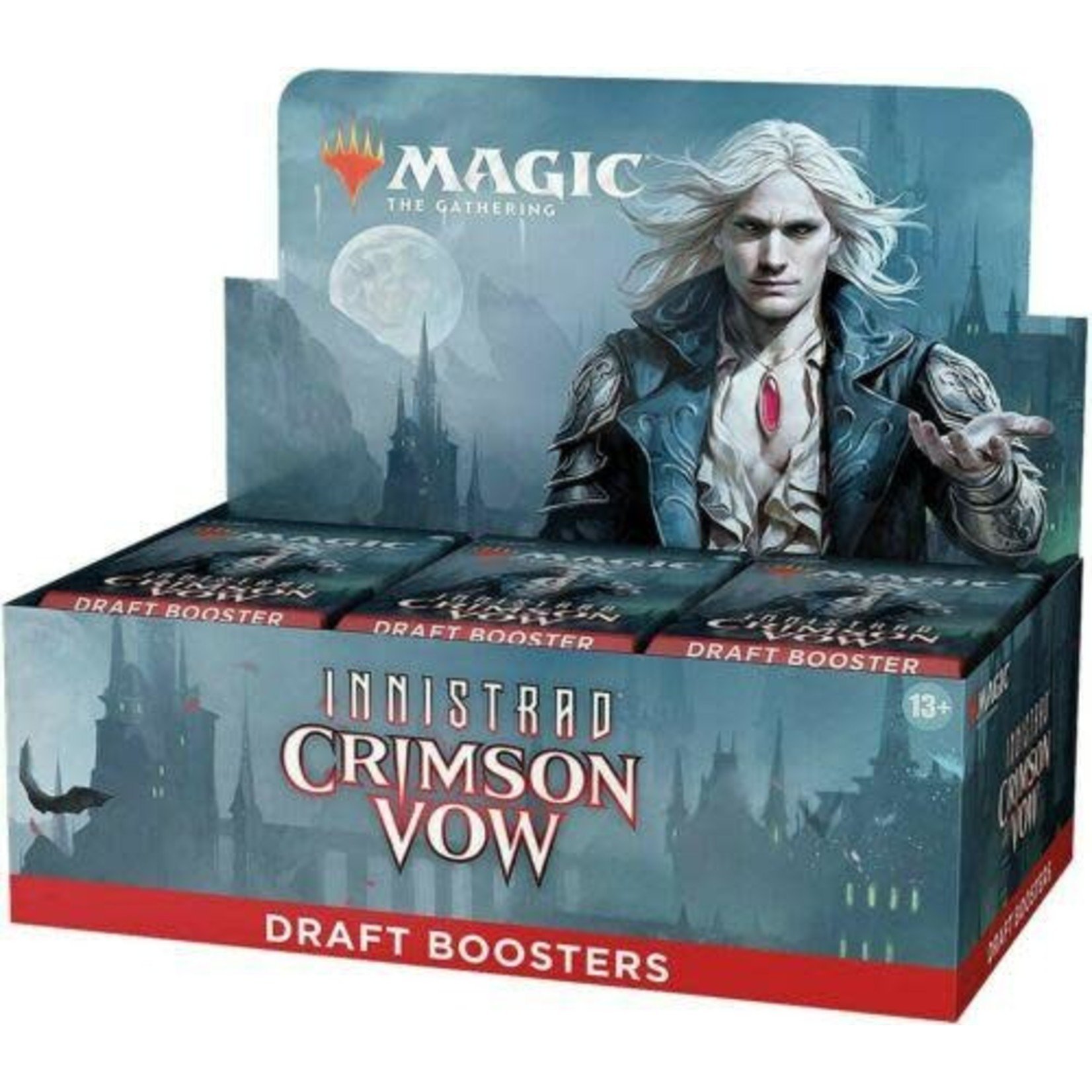 Wizards of the Coast Magic the Gathering: Crimson Vow - Draft Booster Box