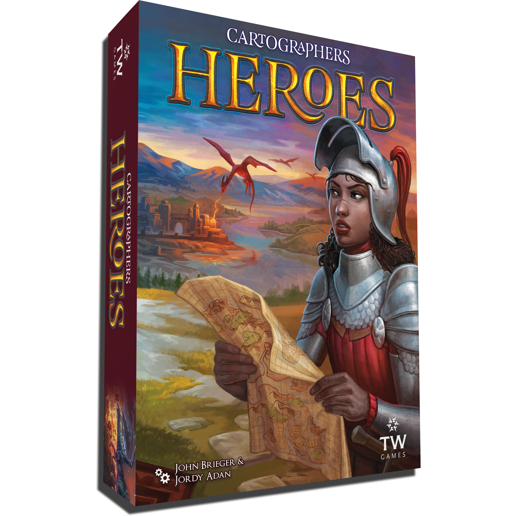 Thunderworks Games Cartographers Heroes