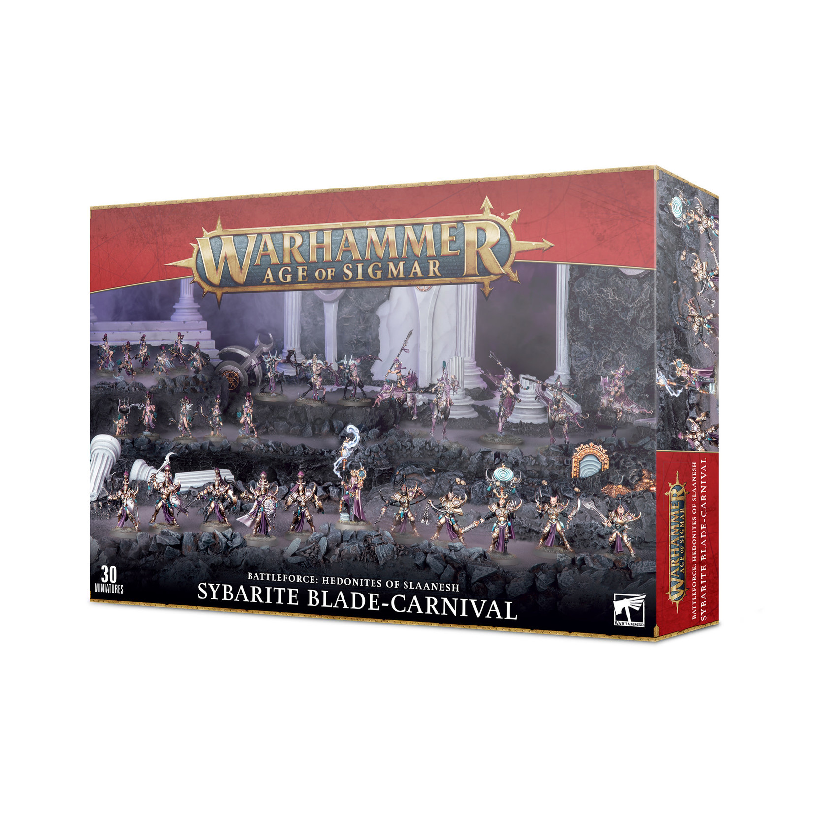 Games Workshop Warhammer Age of Sigmar: Hedonites of Slaanesh Battleforce - Sybarite Blade-carnival