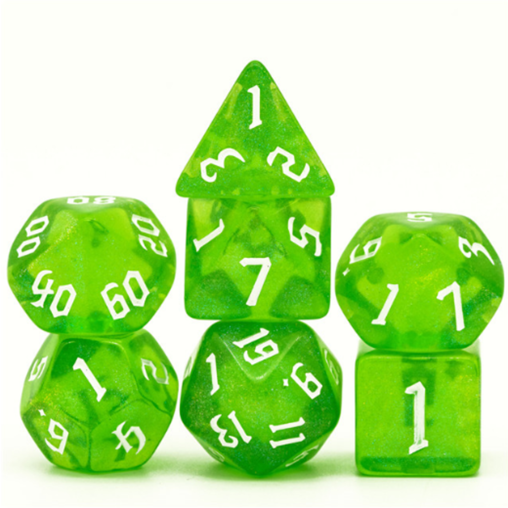 Foam Brain Games Foam Brain Games: Forest Elemental RPG Dice Set