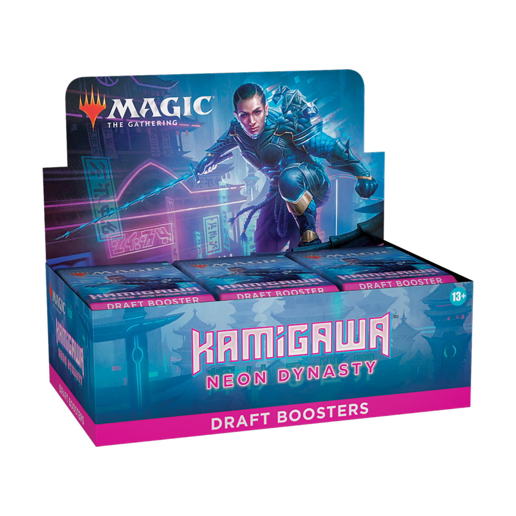 Wizards of the Coast Magic the Gathering: Kamigawa Neon Dynasty - Draft Booster Box