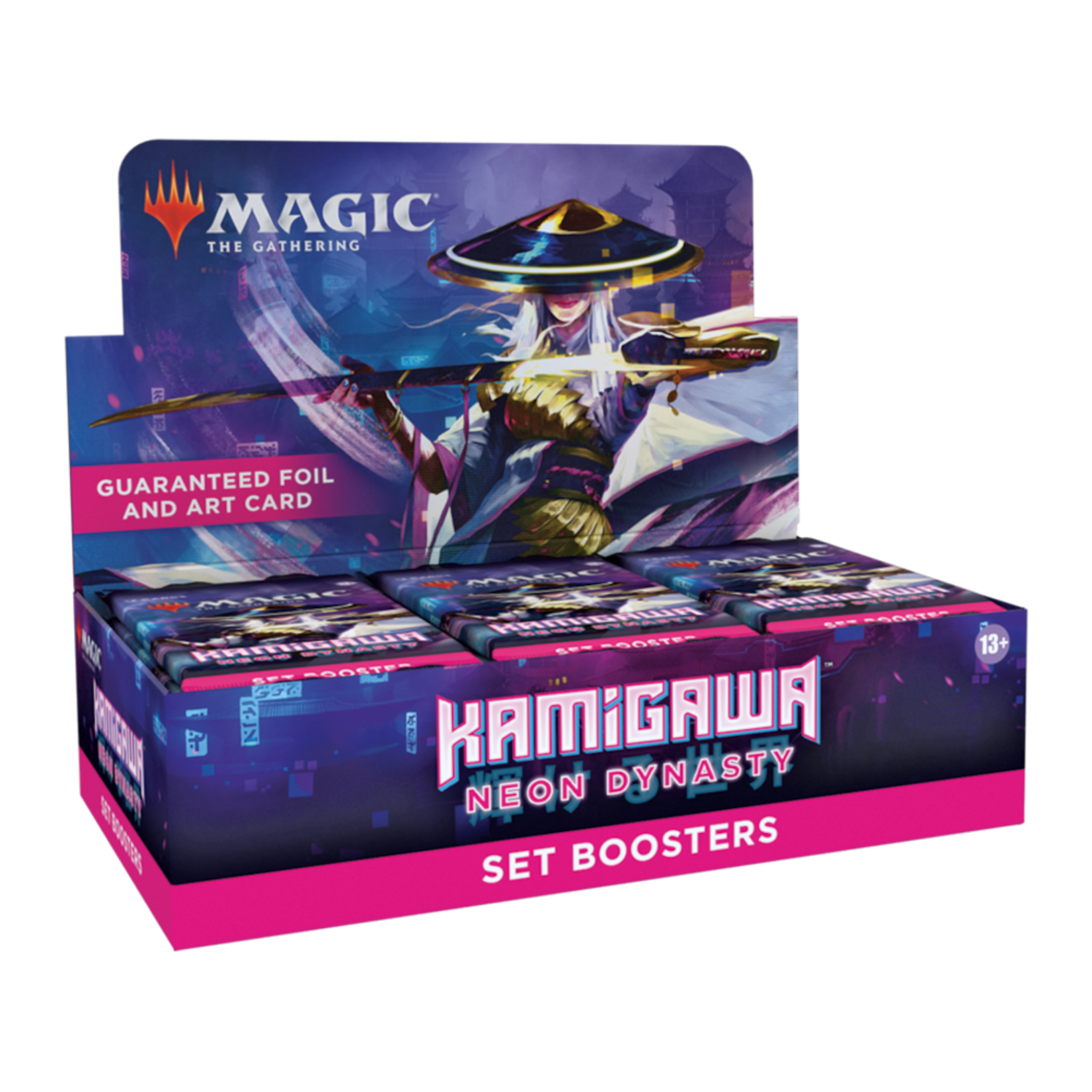 Wizards of the Coast Magic the Gathering: Kamigawa Neon Dynasty - Set Booster Box