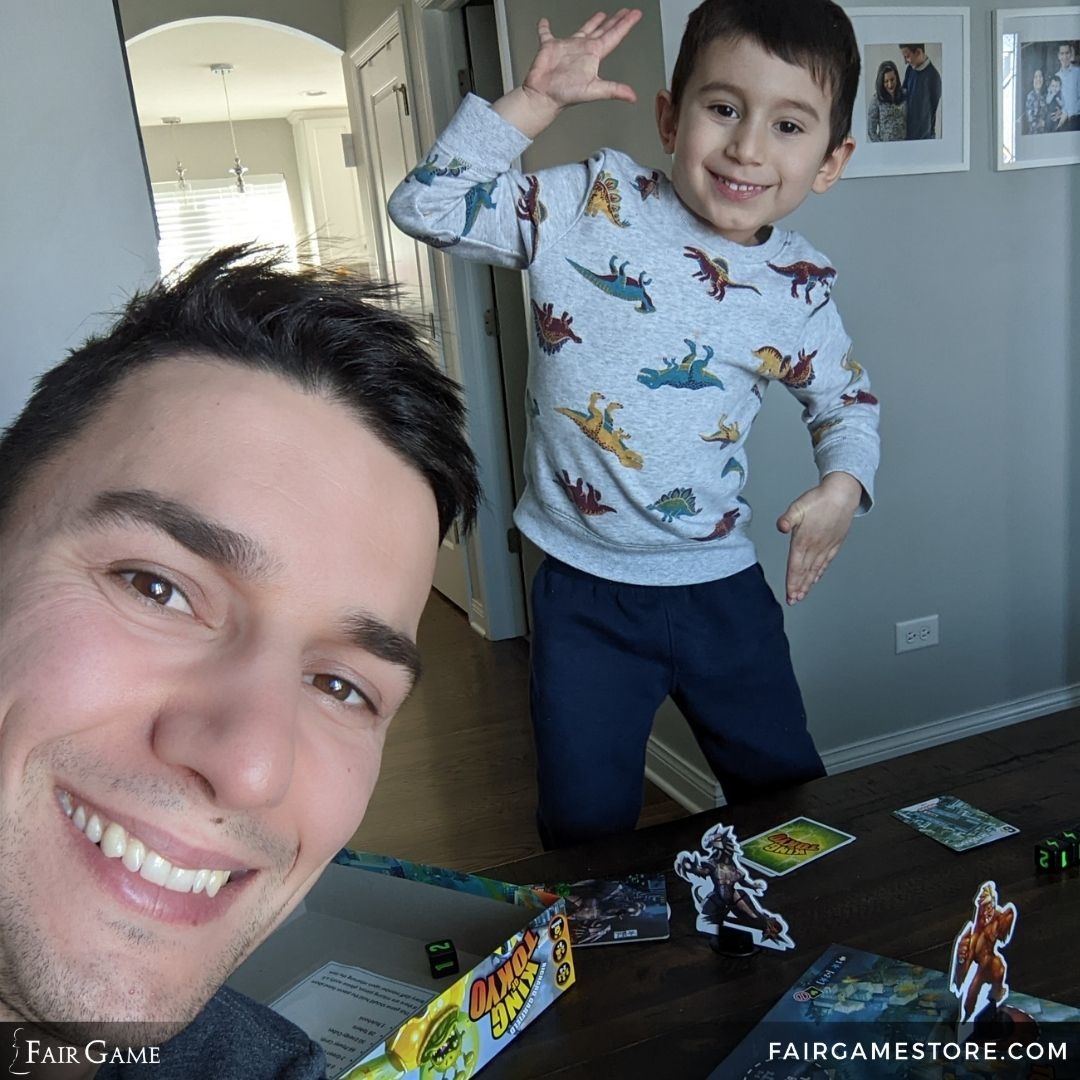 Games can be a great excuse for some one-on-one time with the kiddos