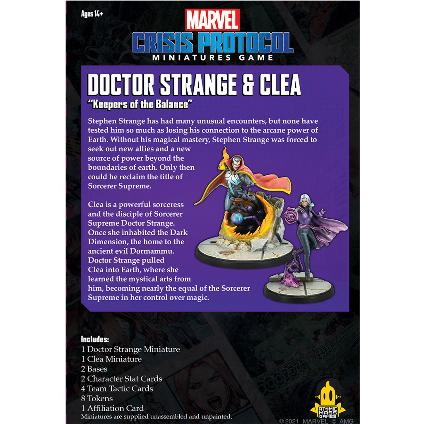 Asmodee Editions Marvel Crisis Protocol: Doctor Strange & Clea
