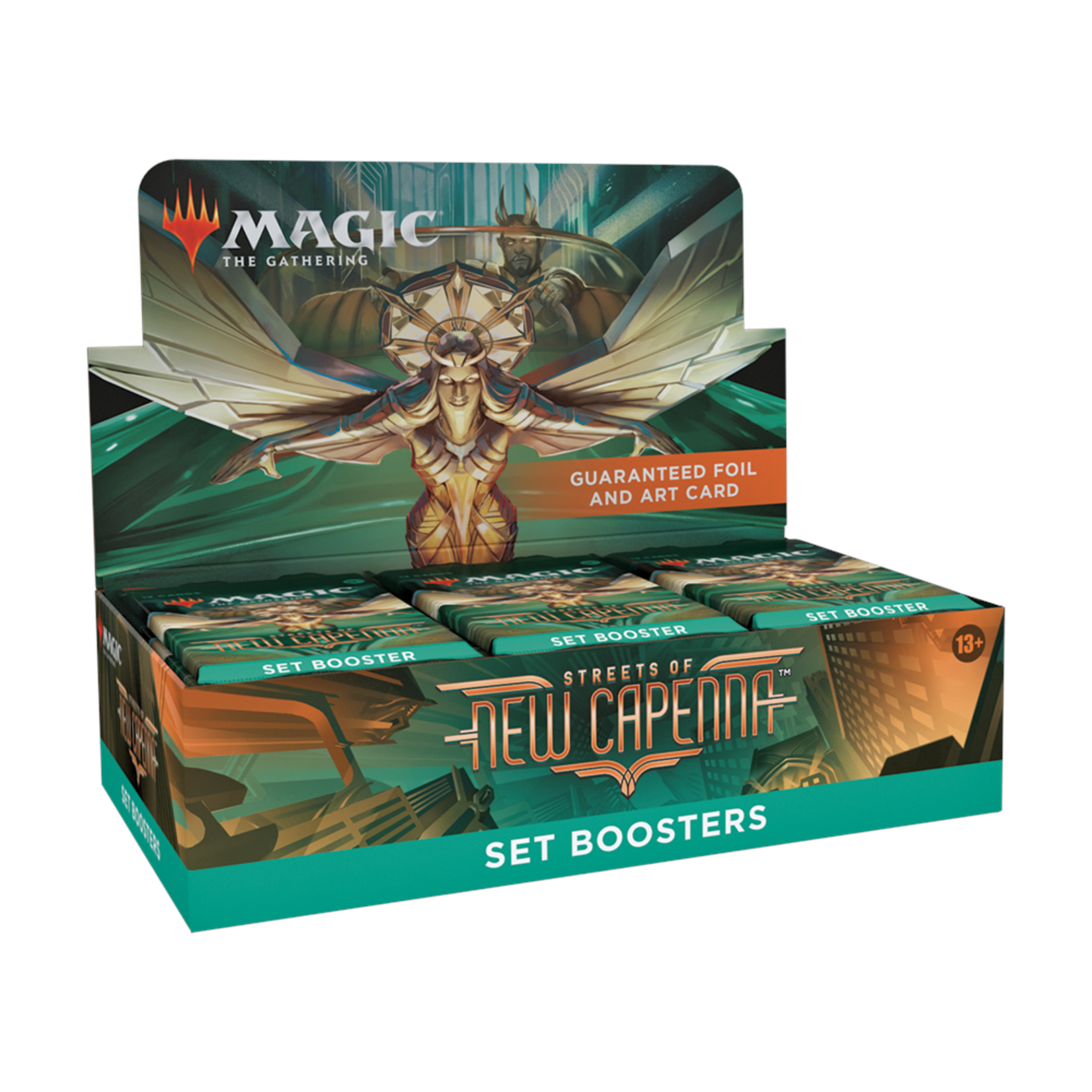 Wizards of the Coast Magic the Gathering: Streets of New Capenna Set Booster Box