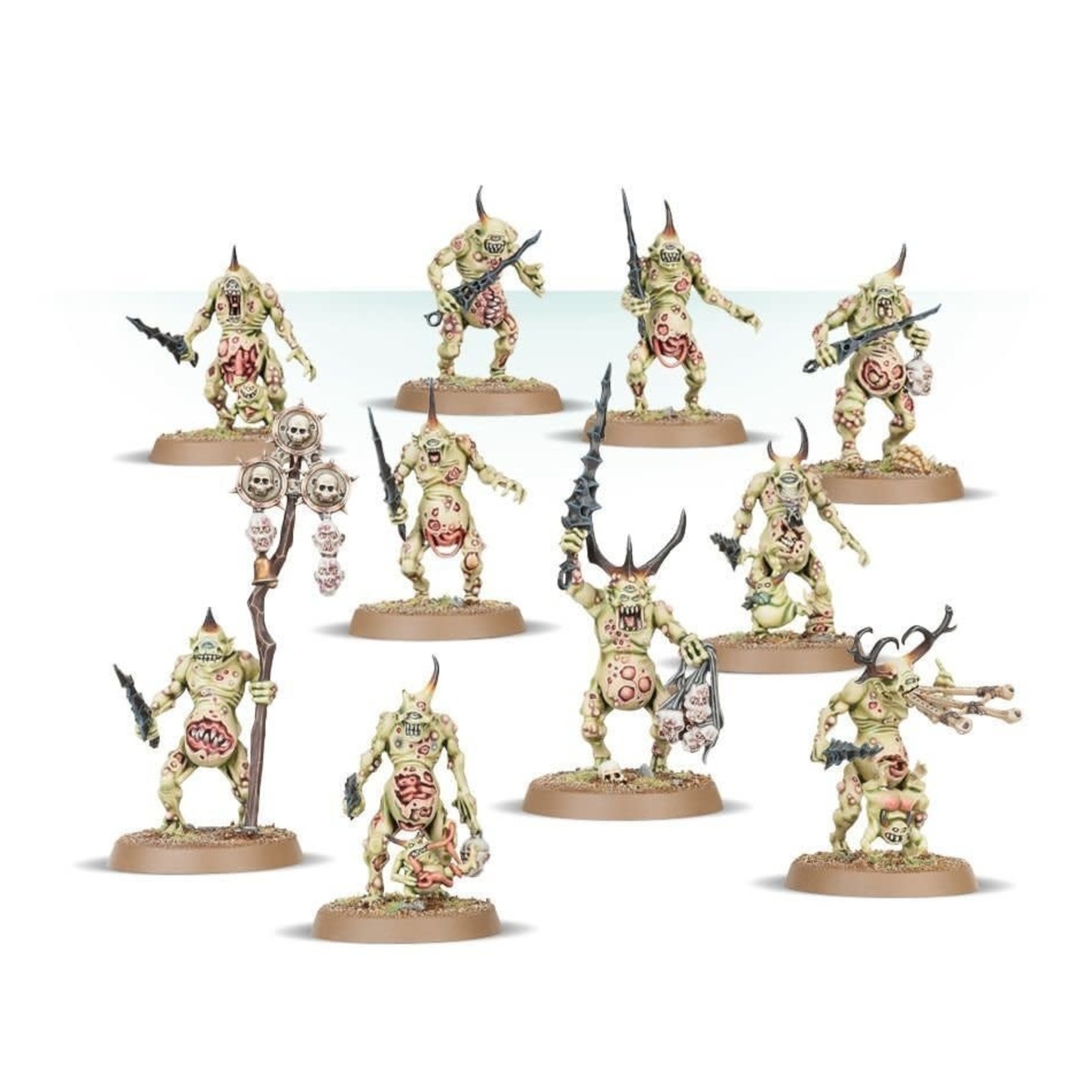 Games Workshop Warhammer Age of Sigmar: Maggotkin of Nurgle - Plaguebearers