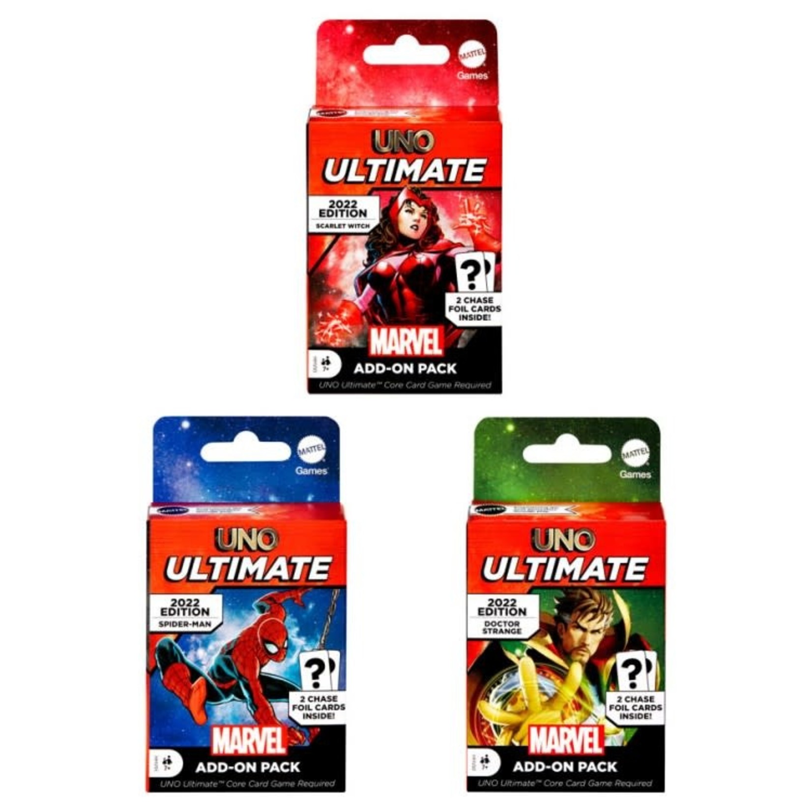 Mattel Uno: Ultimate Marvel Character Pack