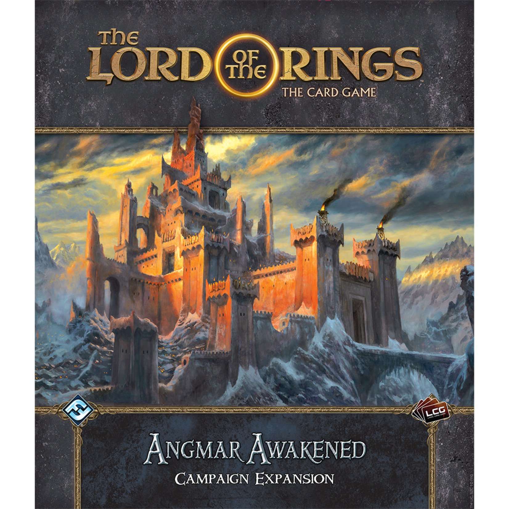 Fantasy Flight Games The Lord of the Rings LCG: Angmar Awakened Campaign Expansion