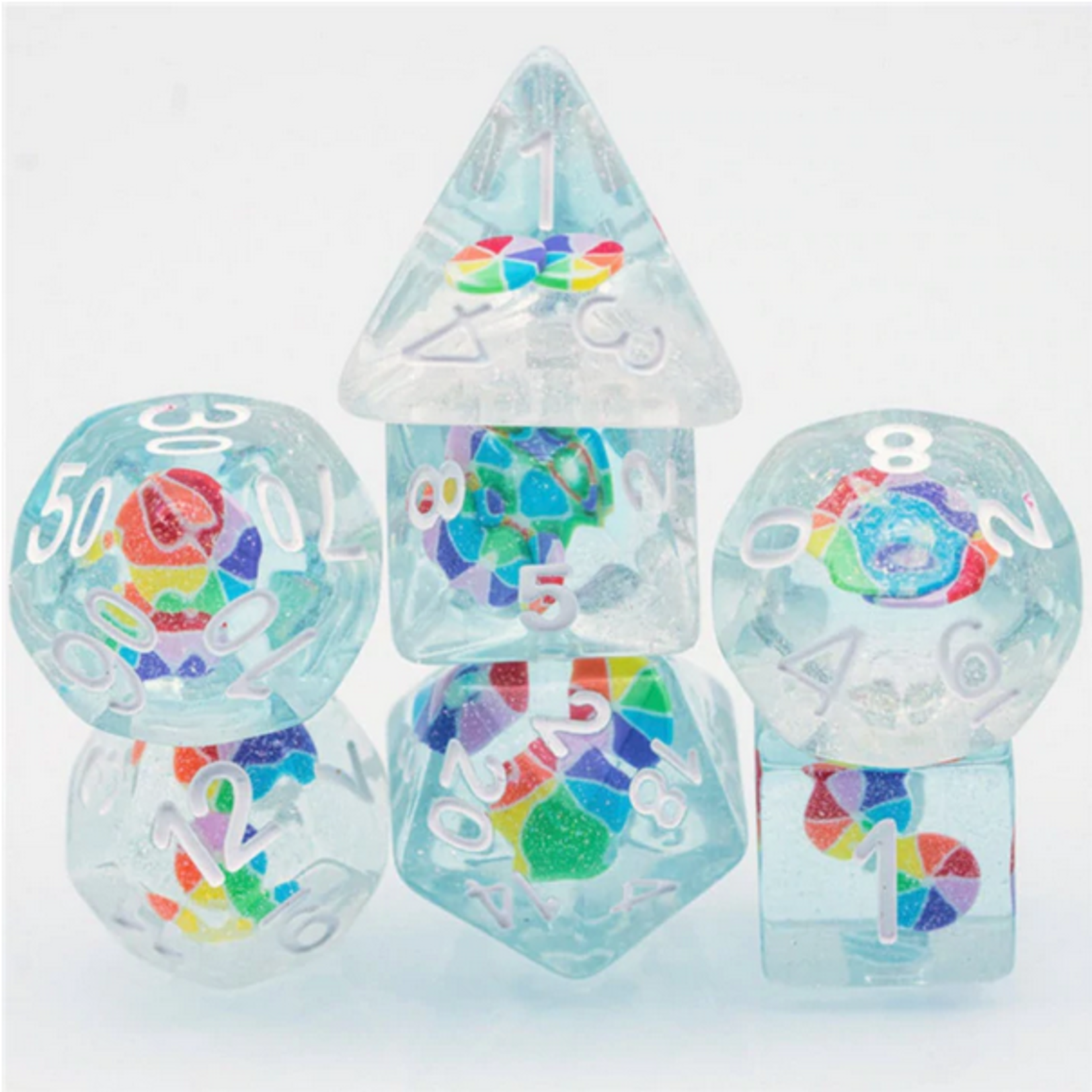 Foam Brain Games FB Pinwheel RPG Dice Set