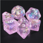 Foam Brain Games FB Violet Sparkle RPG Dice Set