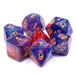 Foam Brain Games FB Rose Galaxy RPG Dice Set