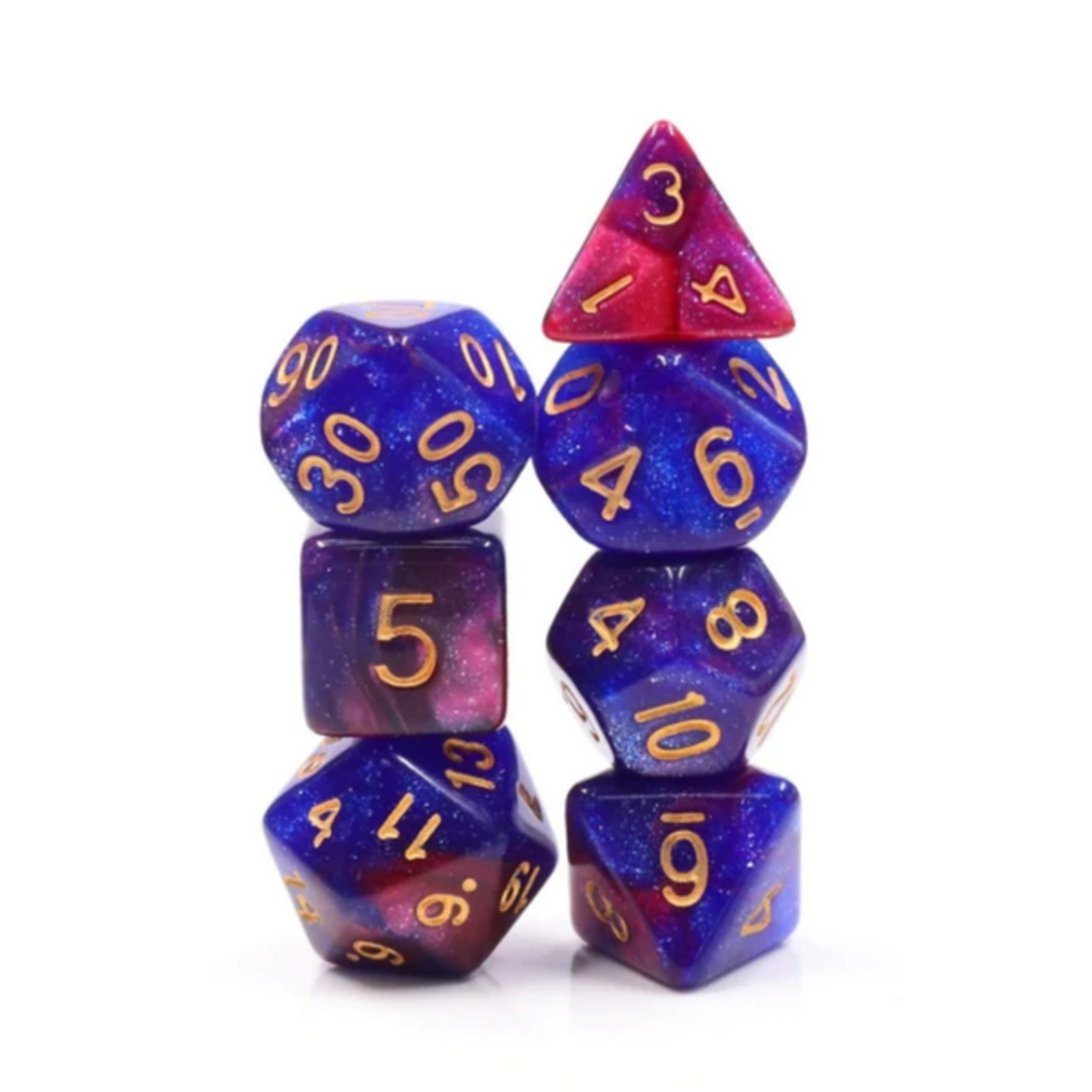 Foam Brain Games FB Rose Galaxy RPG Dice Set