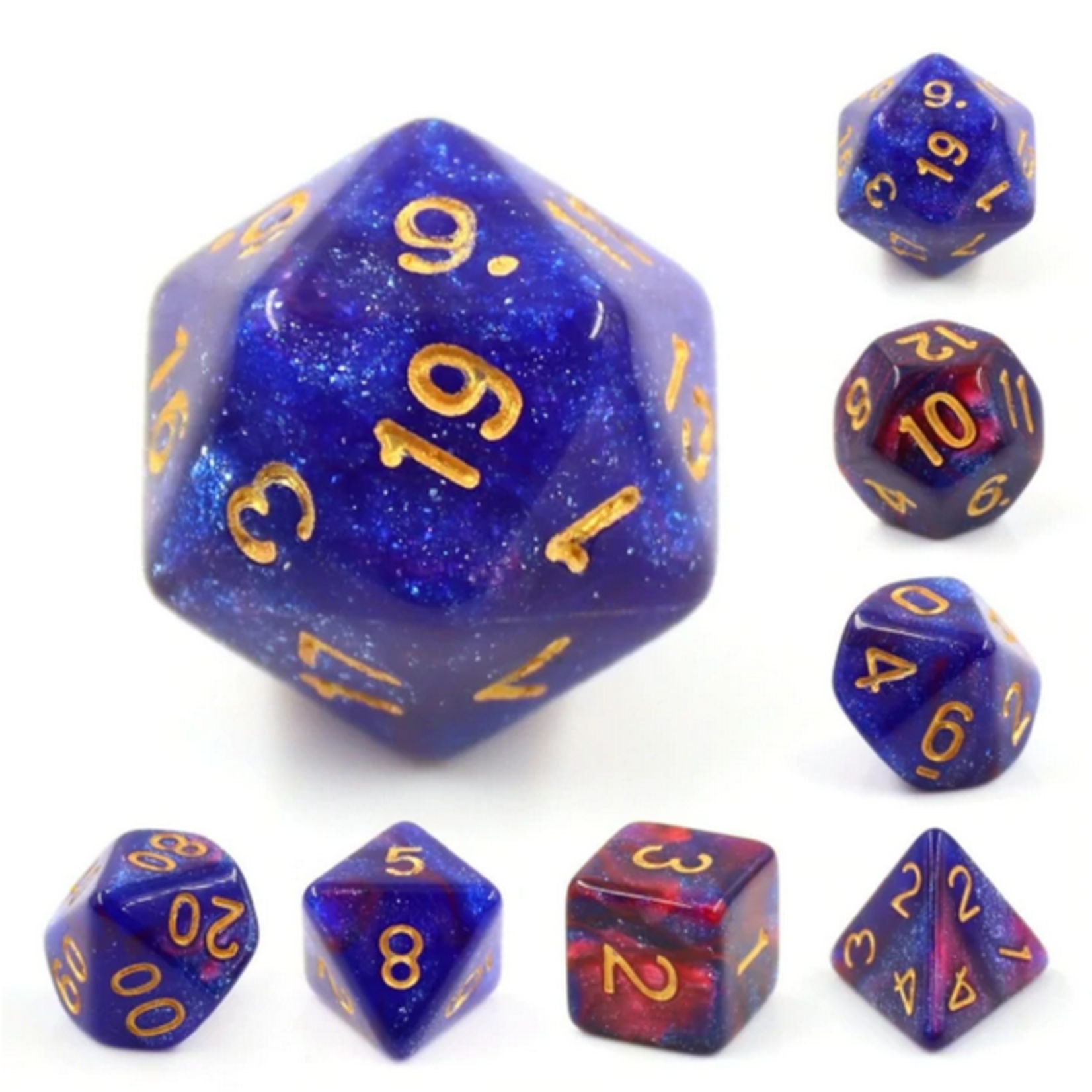 Foam Brain Games FB Rose Galaxy RPG Dice Set