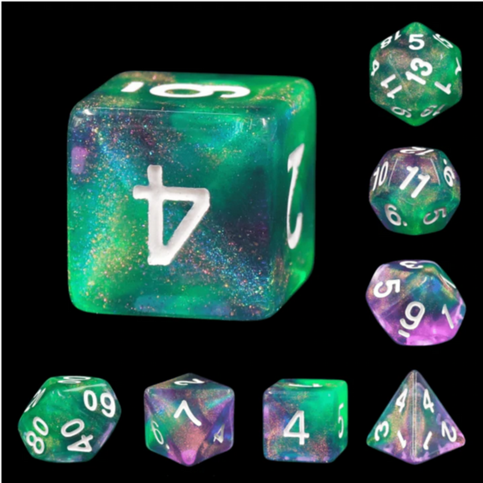Foam Brain Games FB Sour Grapes RPG Dice Set