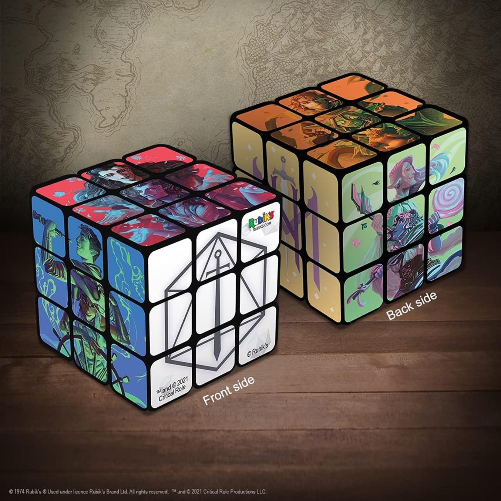 USAoploy Rubiks Cube: Critical Role Mighty Nein