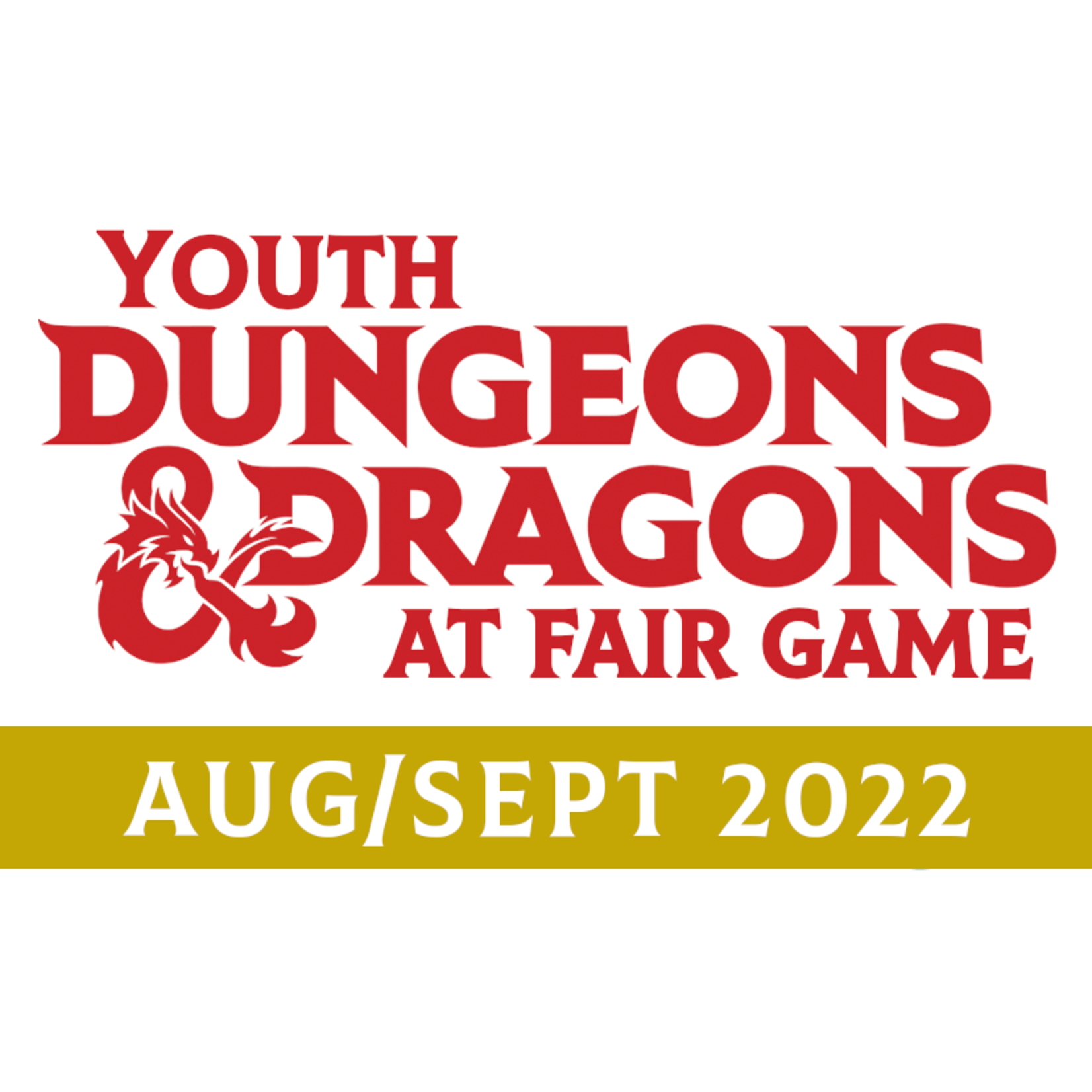 Fair Game YDND Aug/Sept 2022: Group VB1 - Tuesday Virtual 6:30-8:30 PM CST (Ages -)