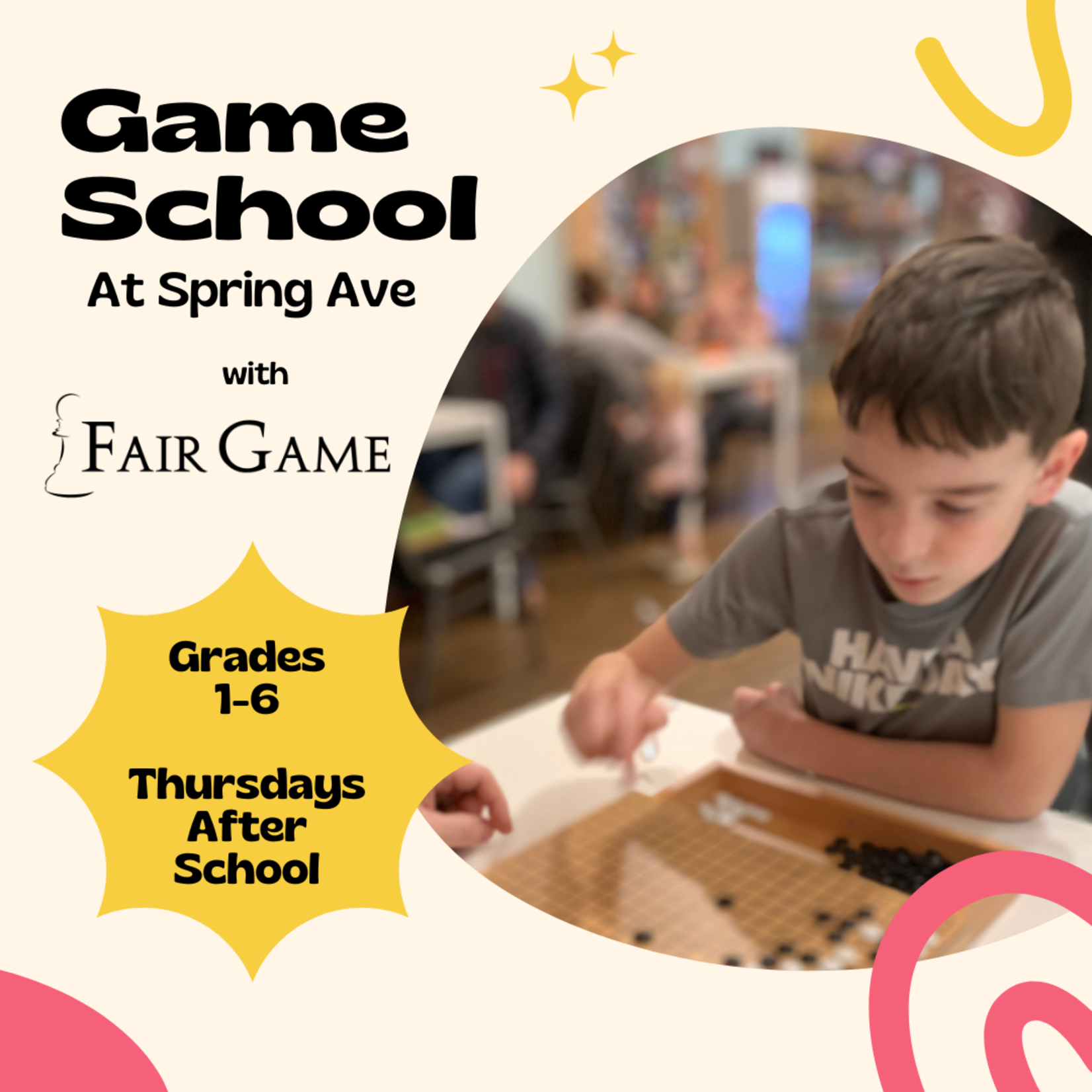 Fair Game Spring Ave Game School 2022 - Grades 4-6