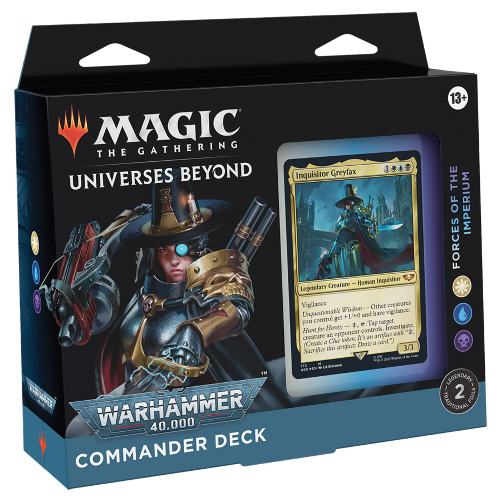 Wizards of the Coast Magic the Gathering: Warhammer 40K Commander Deck - Forces of the Imperium
