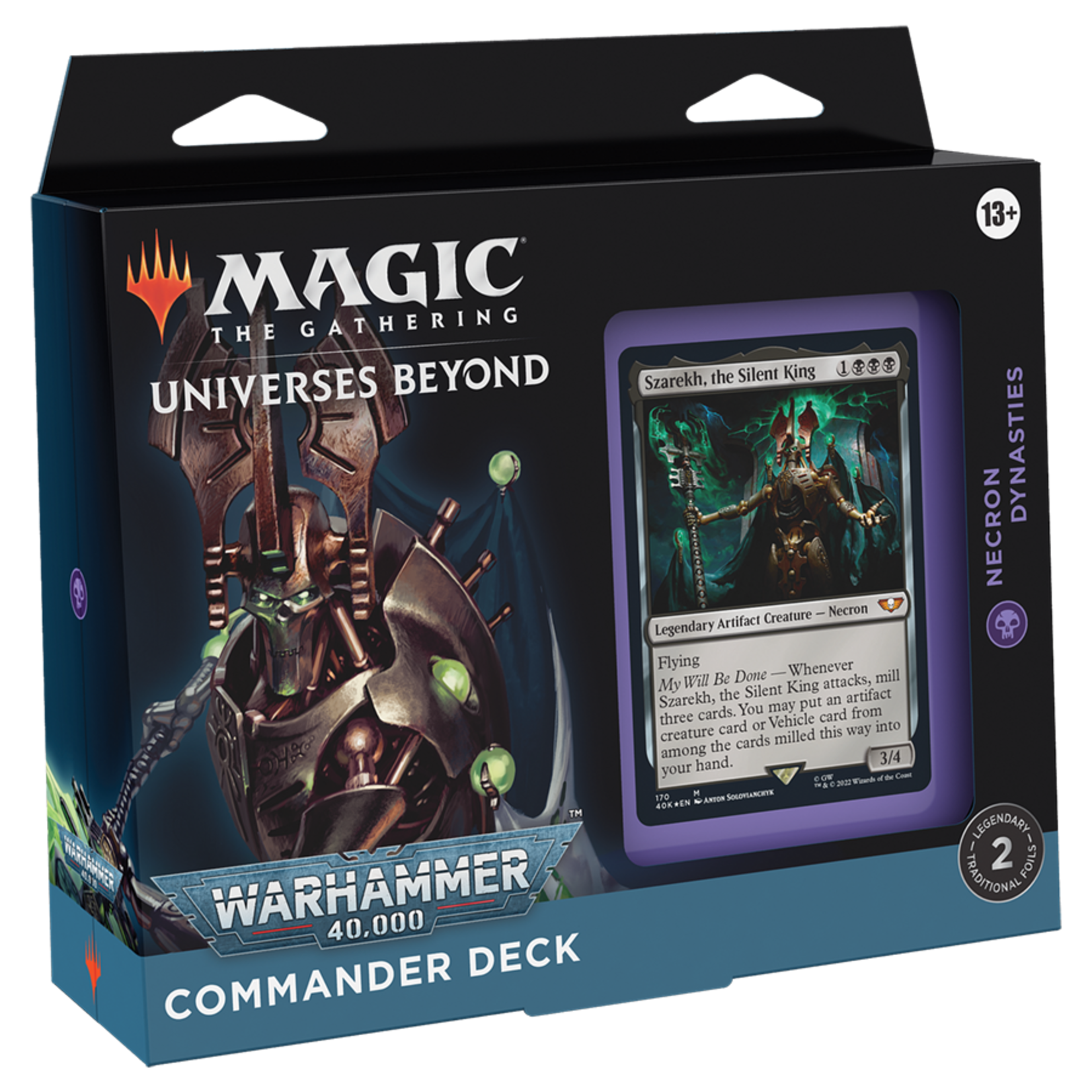 Wizards of the Coast Magic the Gathering: Warhammer 40K Commander Deck - Necron Dynasties