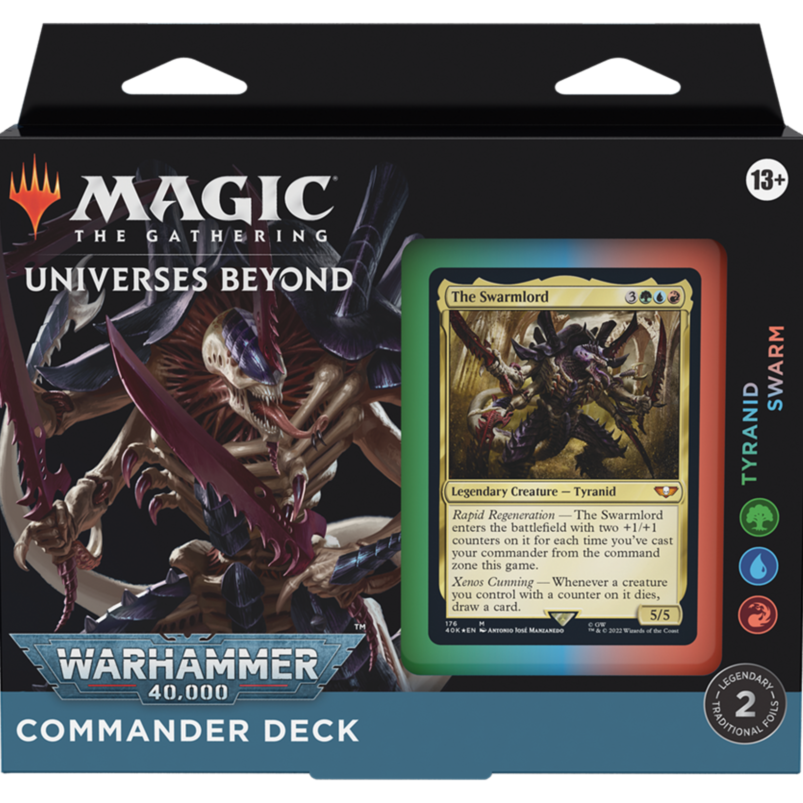 Magic the Gathering: Warhammer 40K Commander Deck - Tyranid Swarm