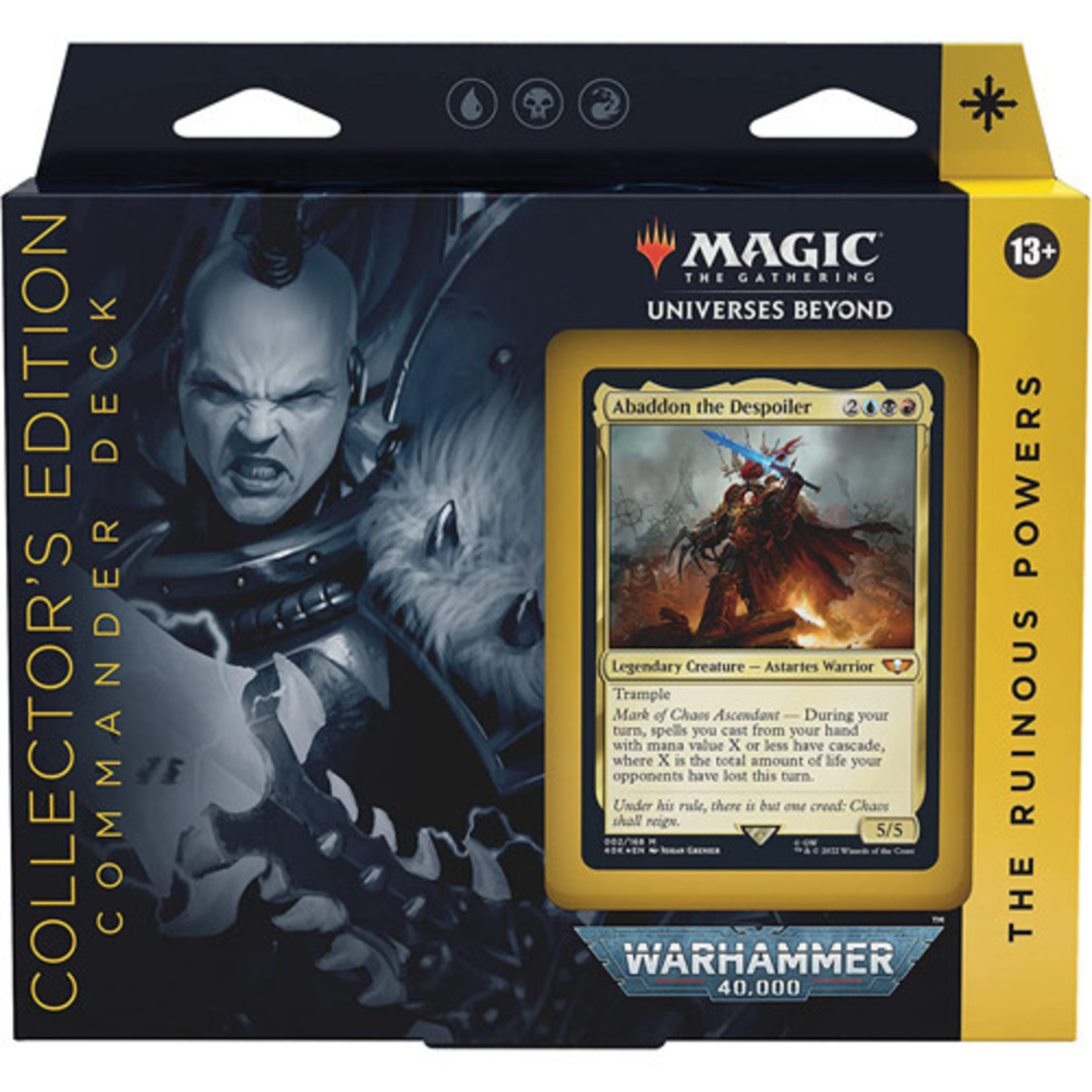 Wizards of the Coast Magic the Gathering: Warhammer 40K Commander Deck - The Ruinous Powers Collector's Edition