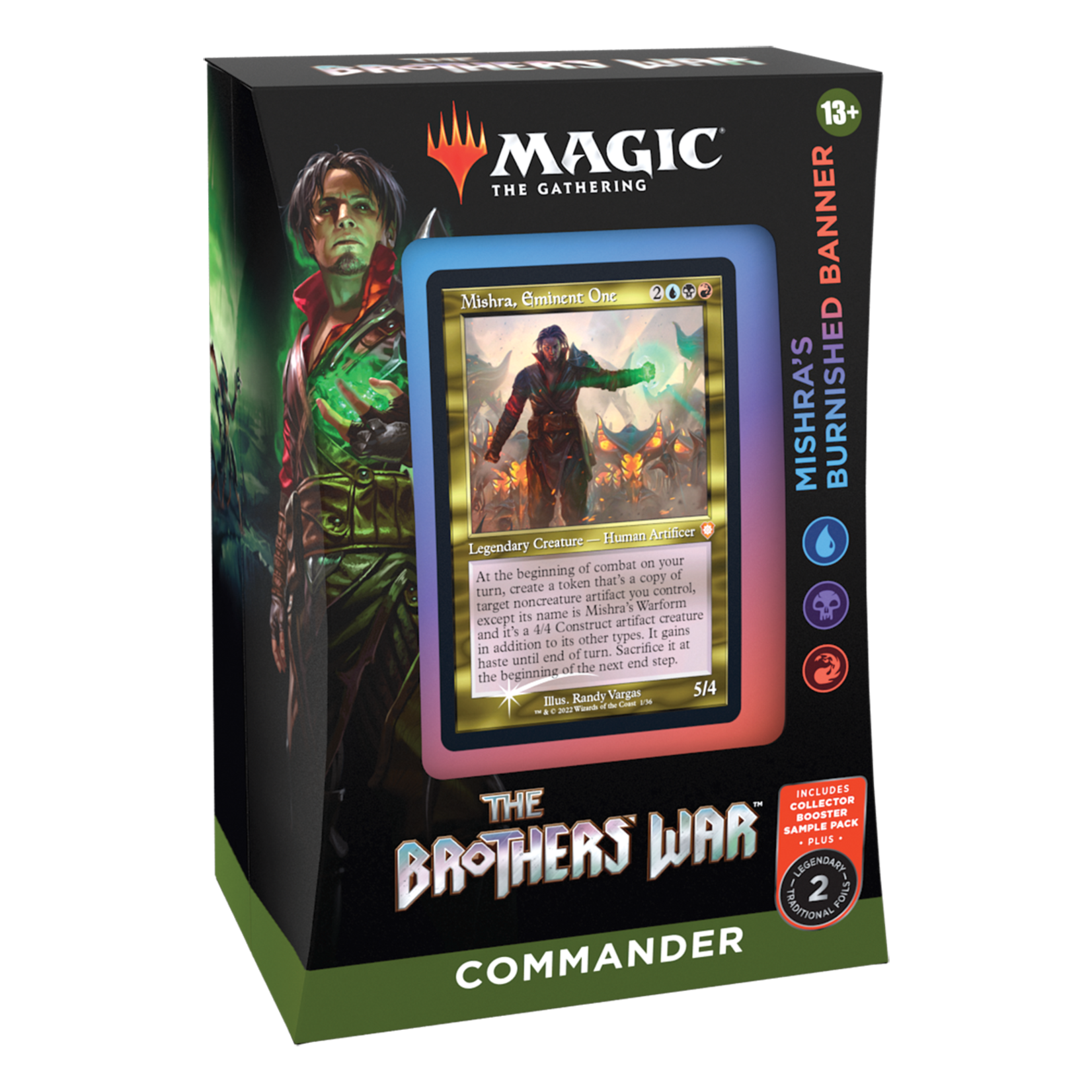 Wizards of the Coast Magic the Gathering: Brothers' War - Commander Deck: Mishra's Burnished Banner