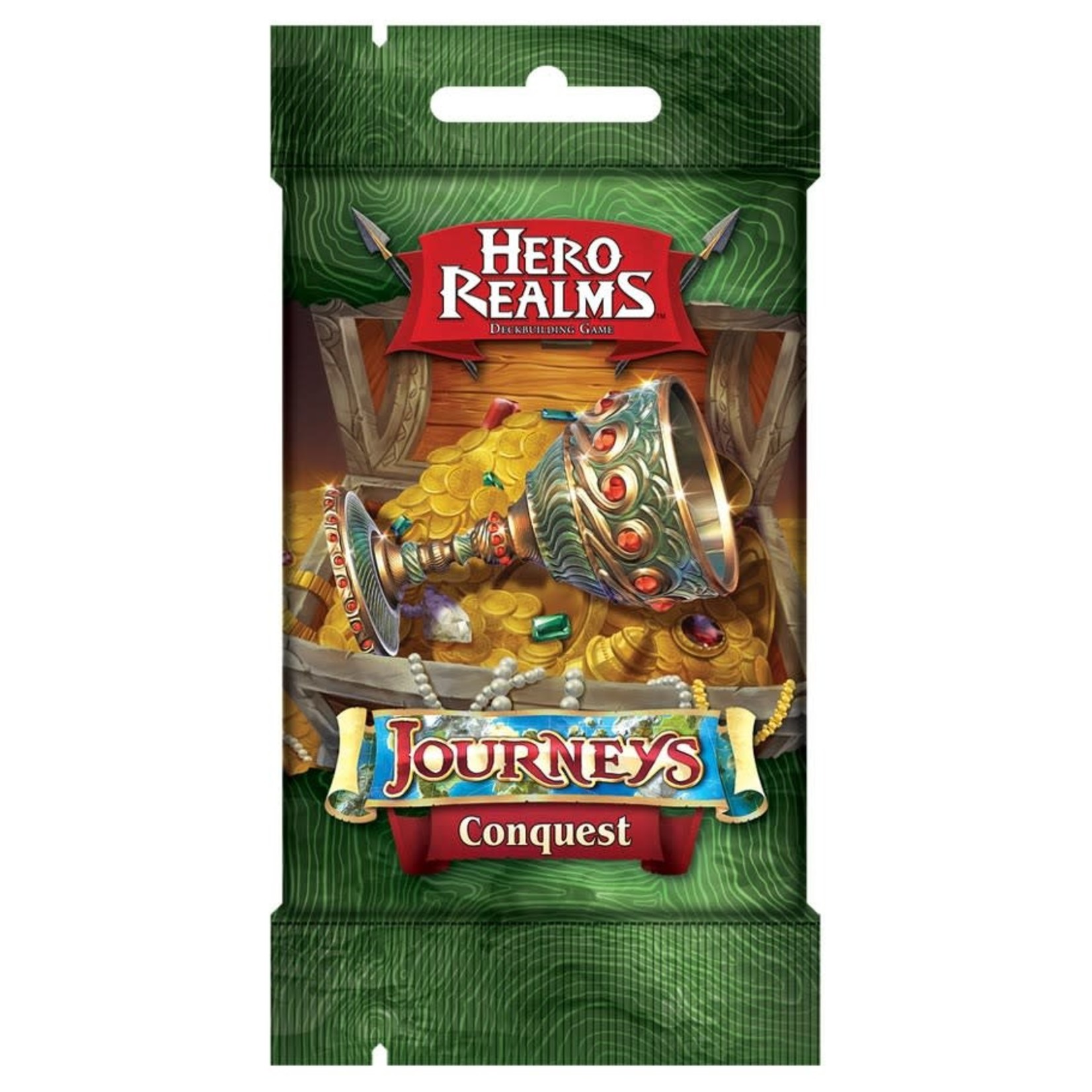 White Wizard Games Hero Realms Deckbuilding Game: Journeys - Conquest Expansion Pack