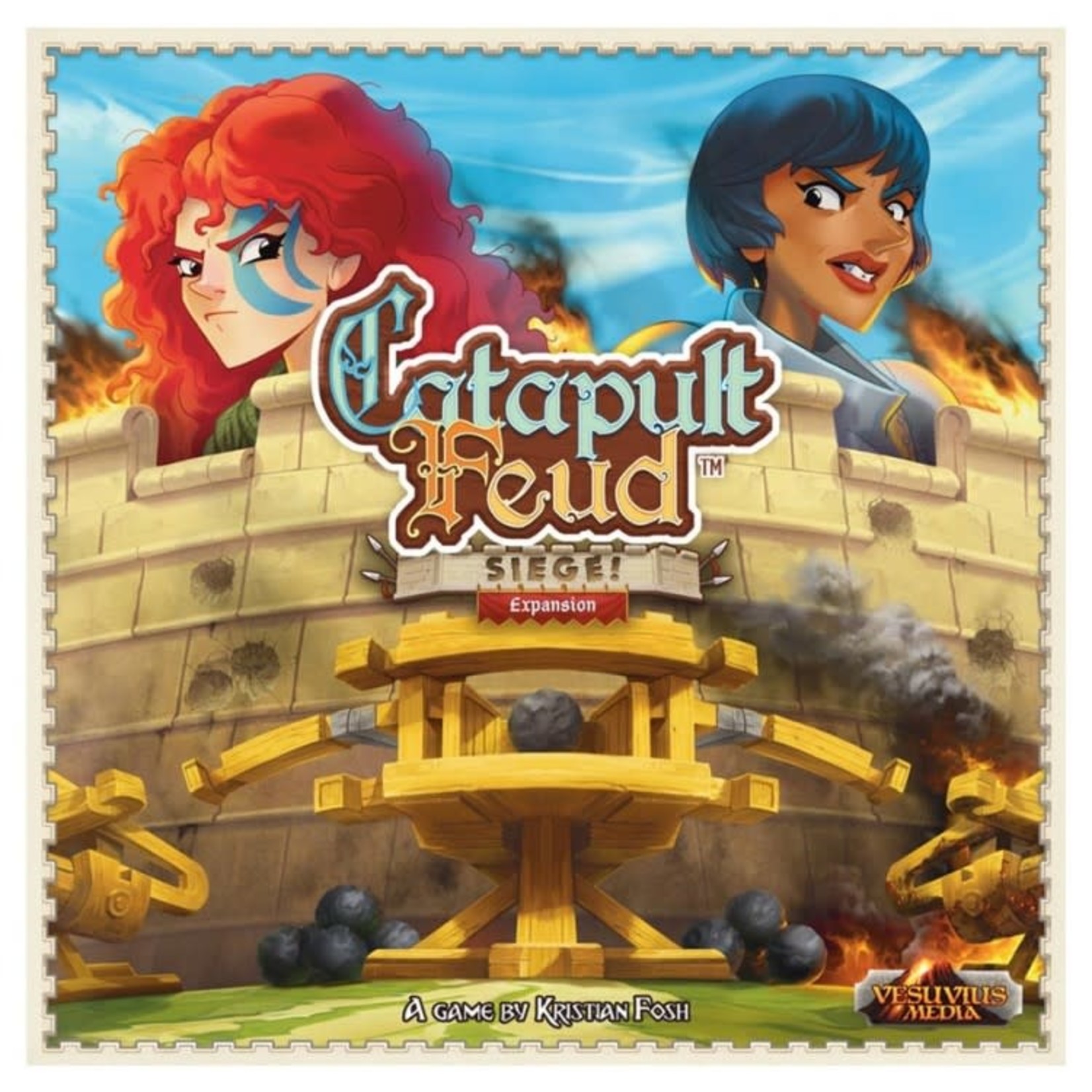Iello Catapult Feud: Siege! Expansion