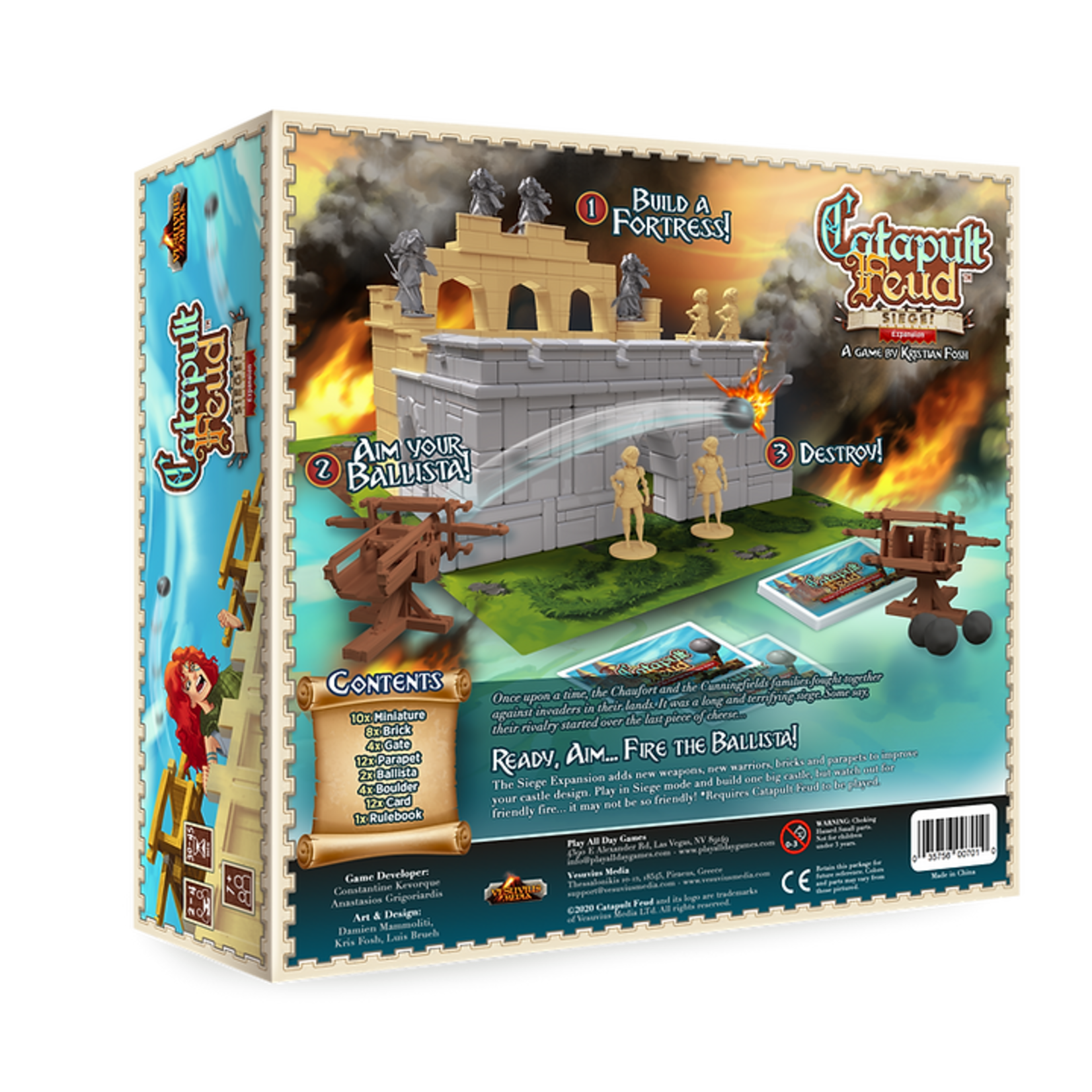 Iello Catapult Feud: Siege! Expansion