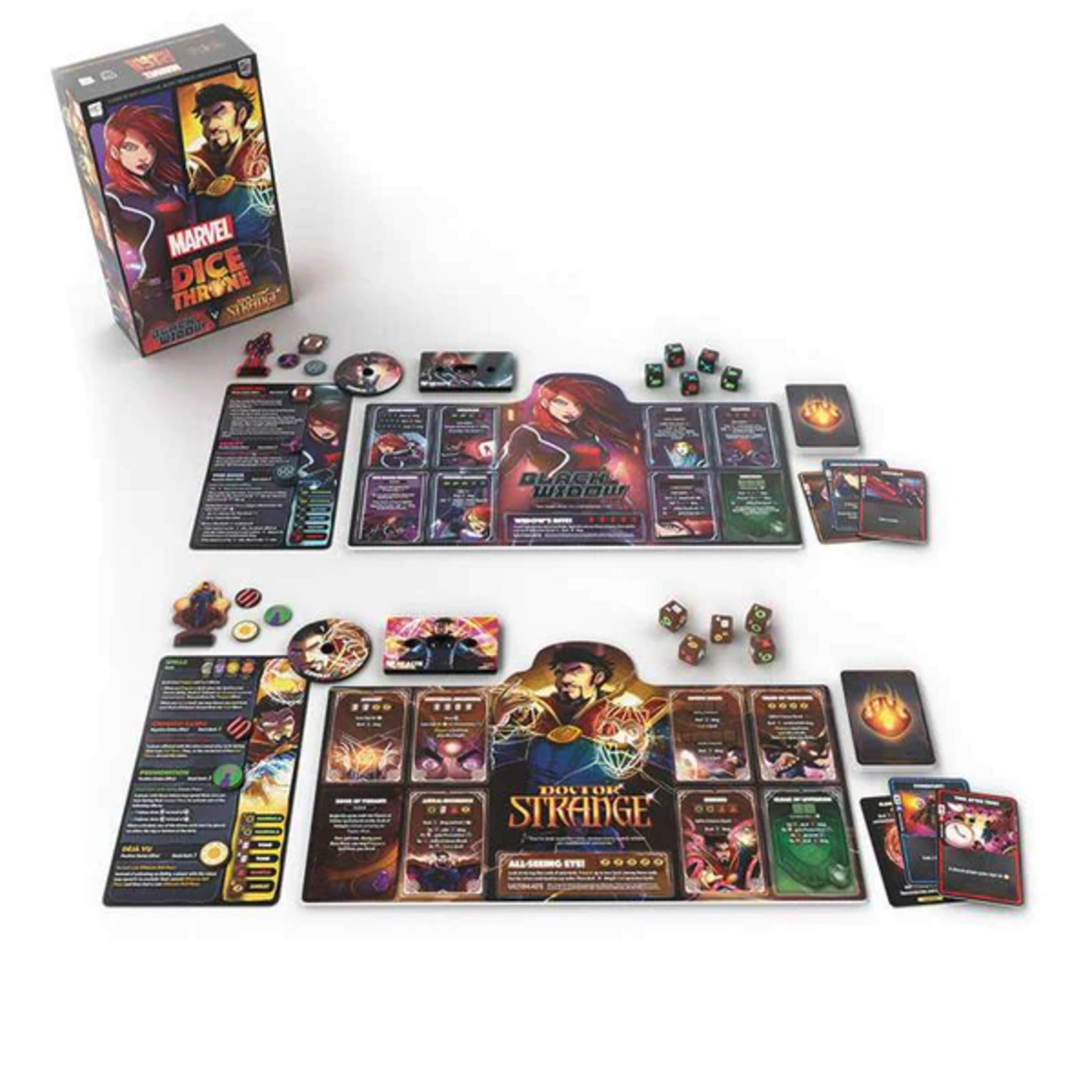 Marvel Dice Throne: Doctor Strange vs Black Widow Review