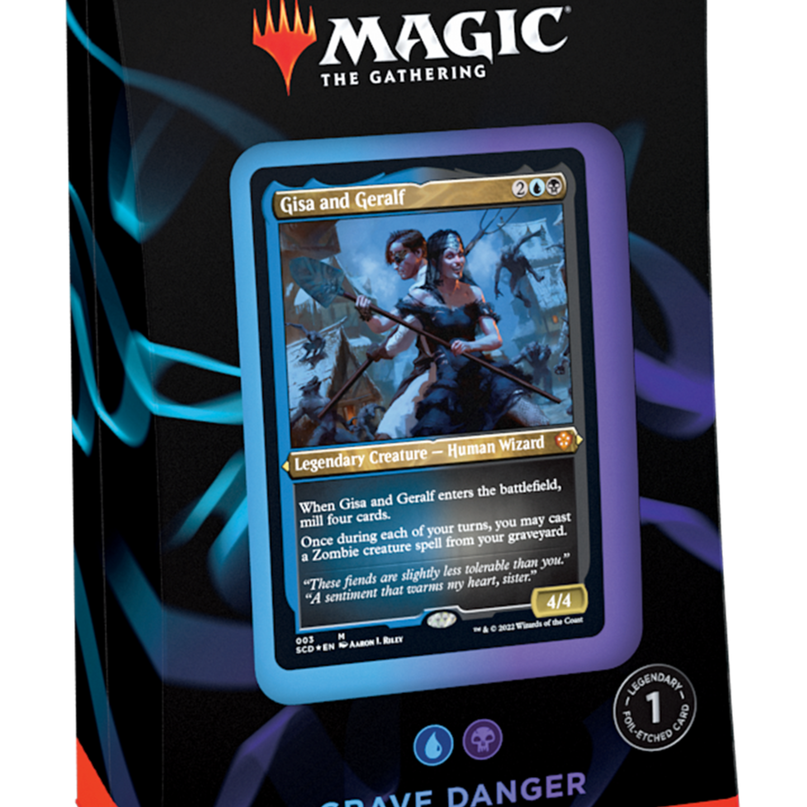 Wizards of the Coast Magic the Gathering: 2022 Commander Starter Deck - Grave Danger