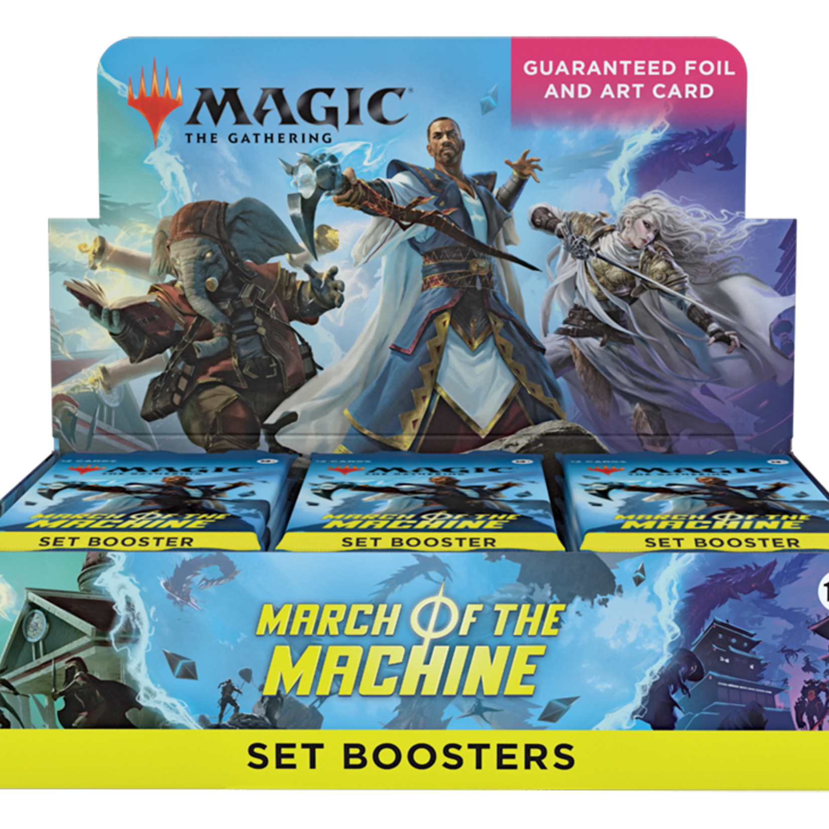 Wizards of the Coast Magic the Gathering: March of the Machine - Set Booster Box