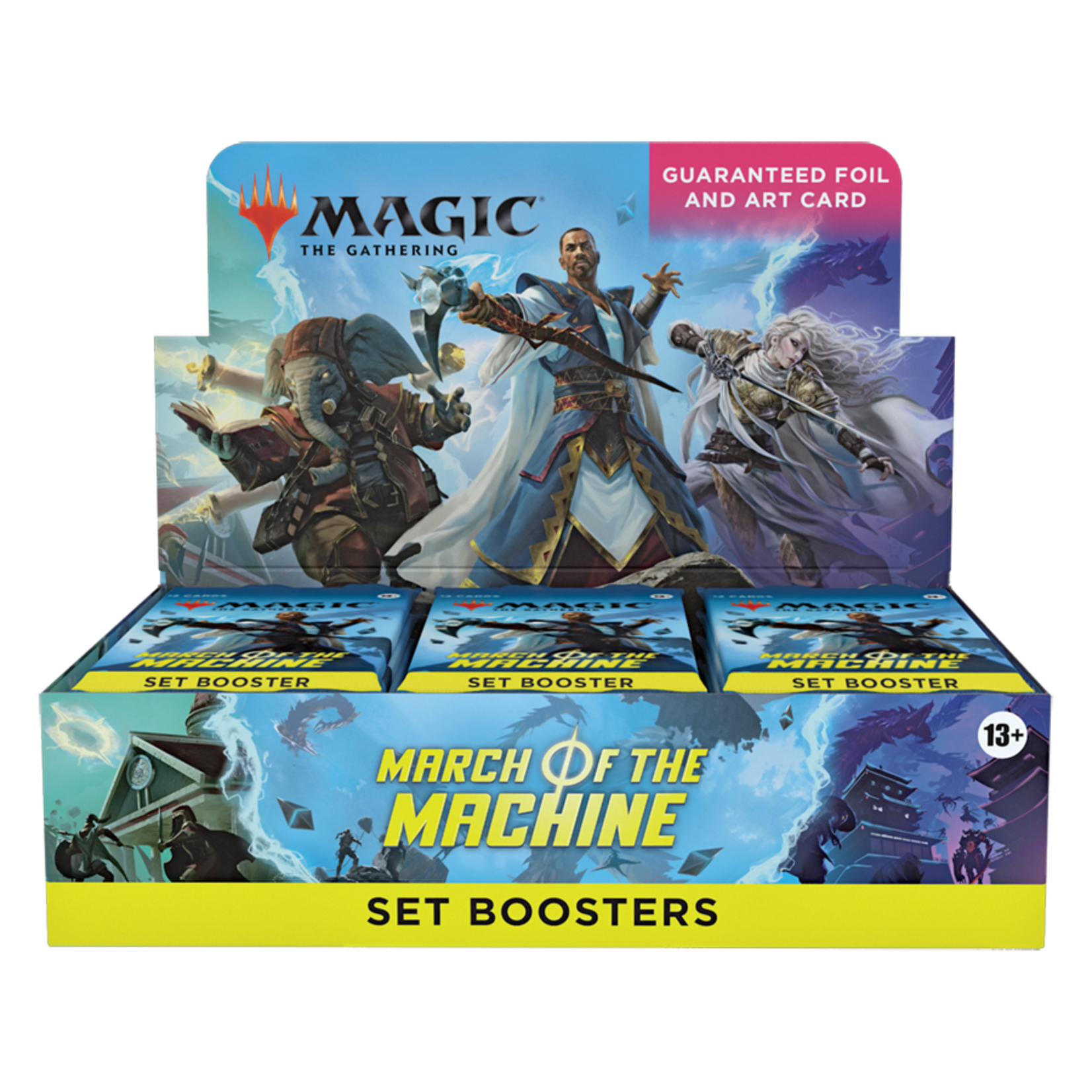 Wizards of the Coast Magic the Gathering: March of the Machines - Set Booster Box (preorder)
