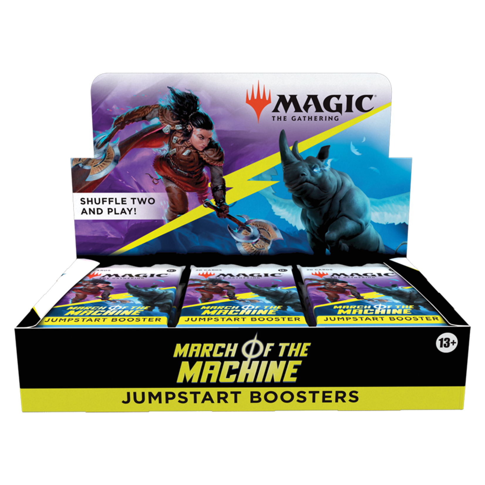 Wizards of the Coast Magic the Gathering: March of the Machine - Jumpstart Booster Box