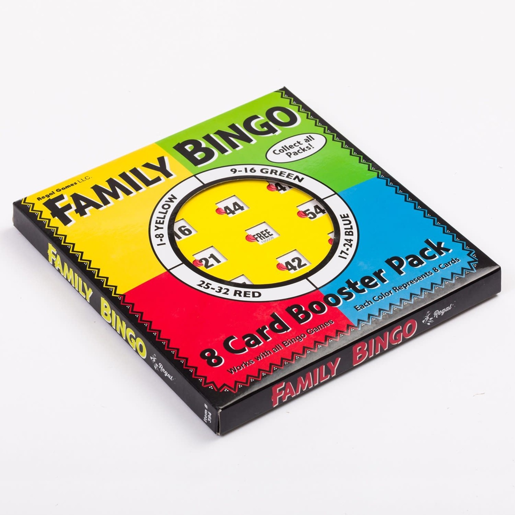 Regal Games Family Bingo - 8 Card Booster Pack