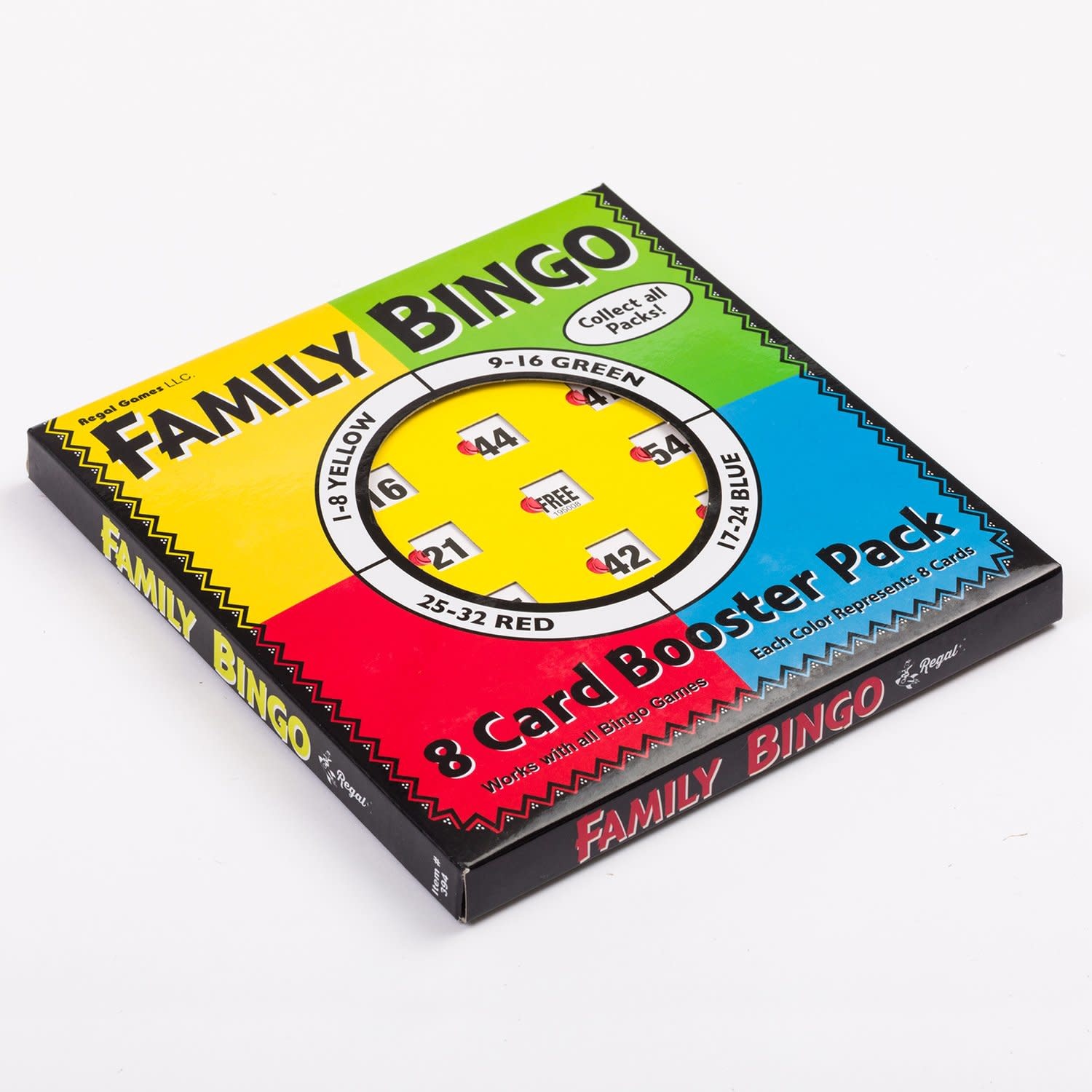 Family Bingo 8 Card Booster Pack Fair Game