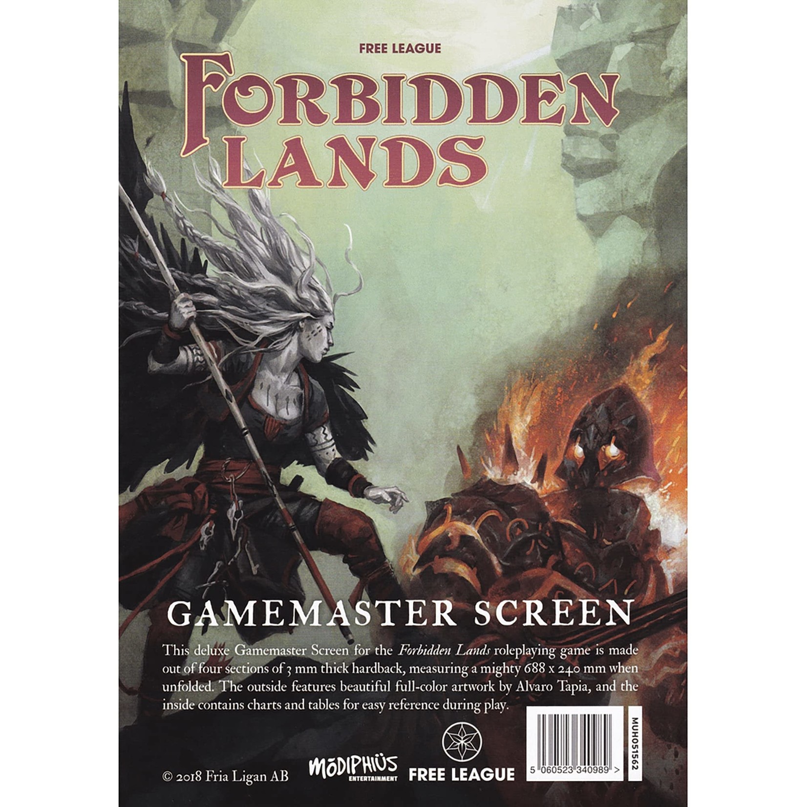 Modiphus Entertainment Forbidden Lands RPG: GM Screen