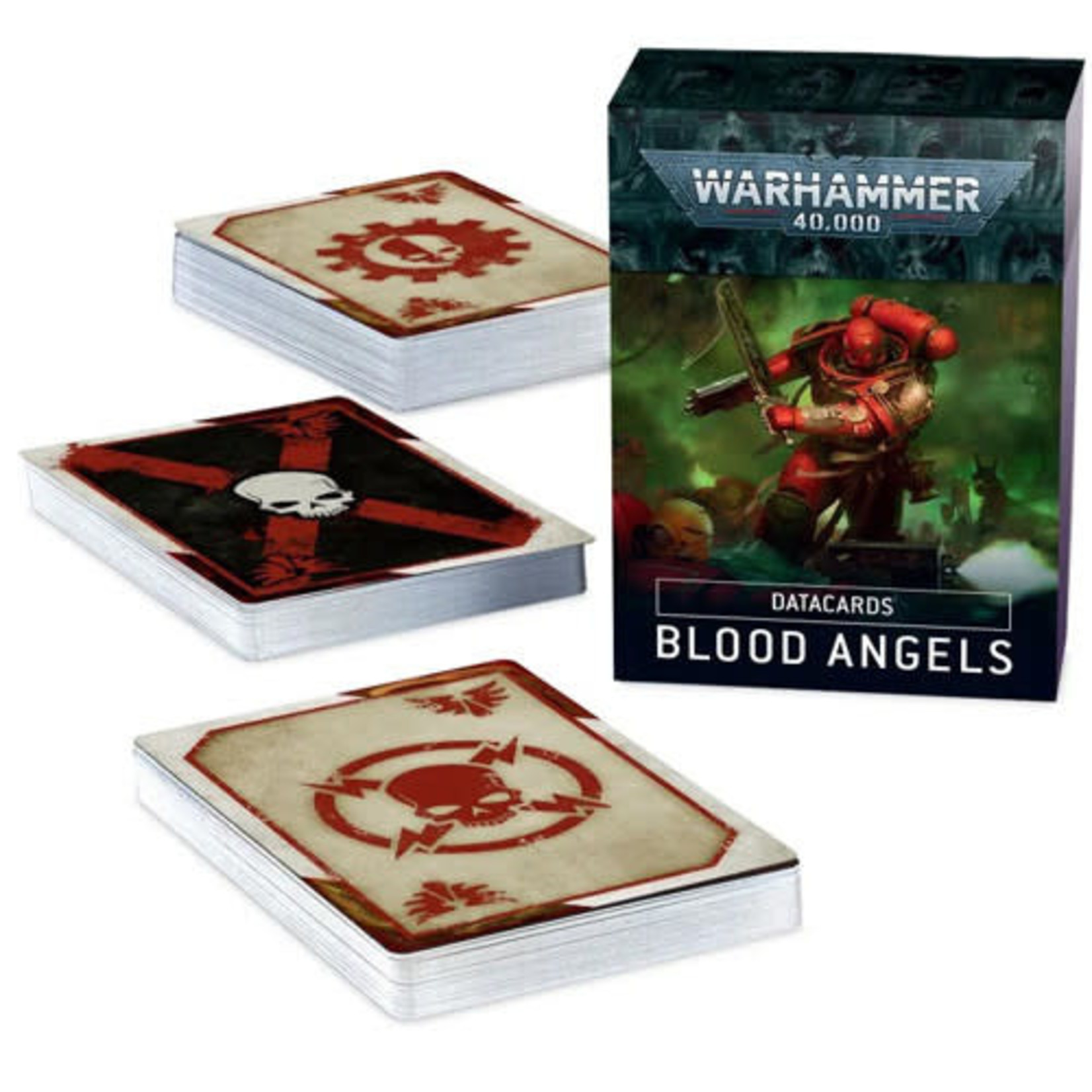 Games Workshop Warhammer 40k: Blood Angels - Datacards (9th Ed)